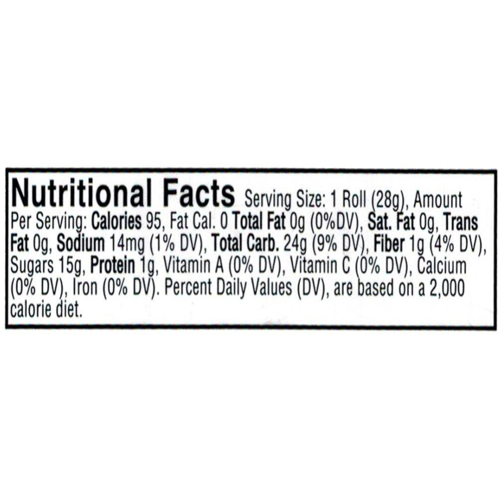 Joray Fruit Roll Variety Pack (8 Flavors) 24-Count, .75 Ounce Package