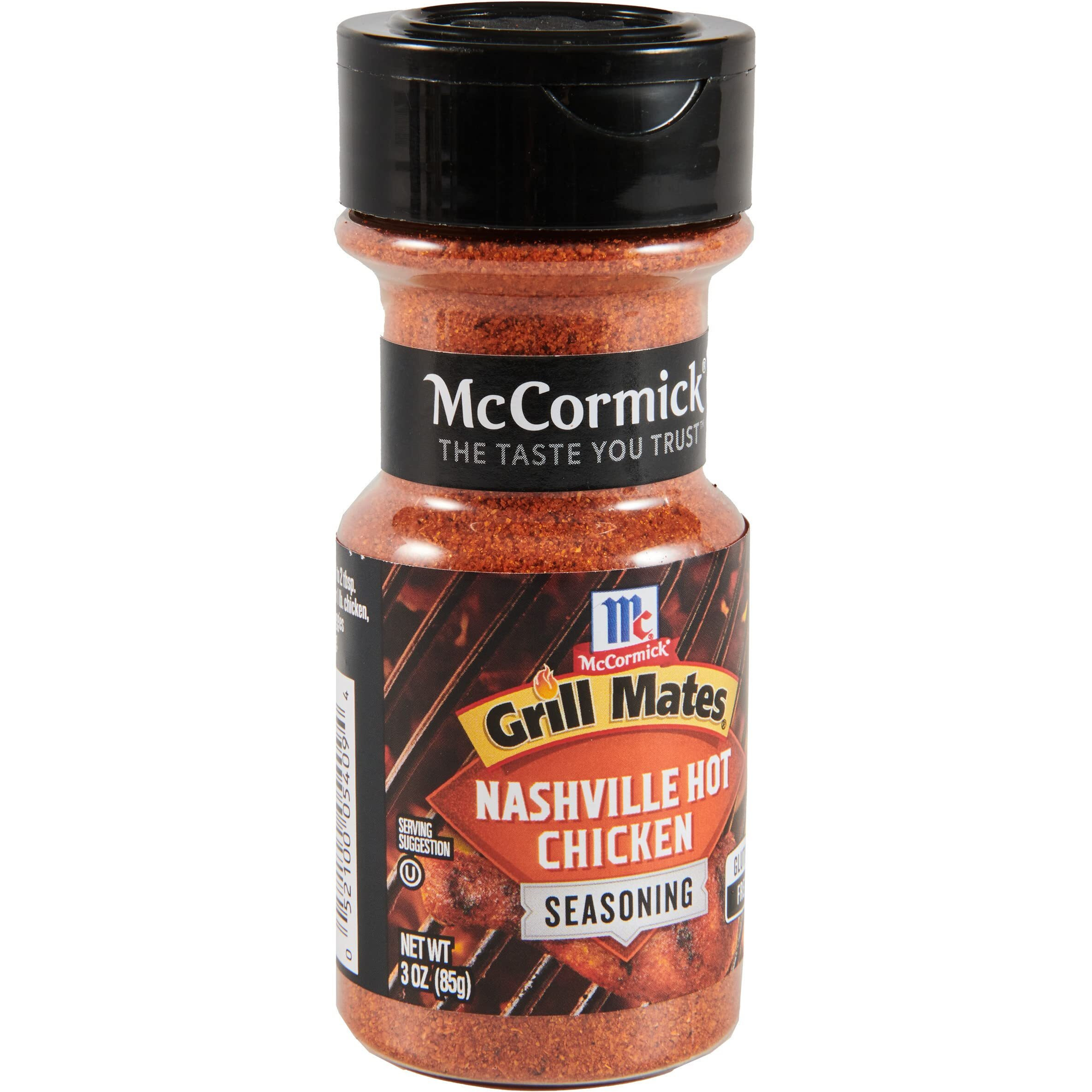 Mccormick Grill Mates Nashville Hot Chicken Seasoning, 3 Oz (Pack Of 6)