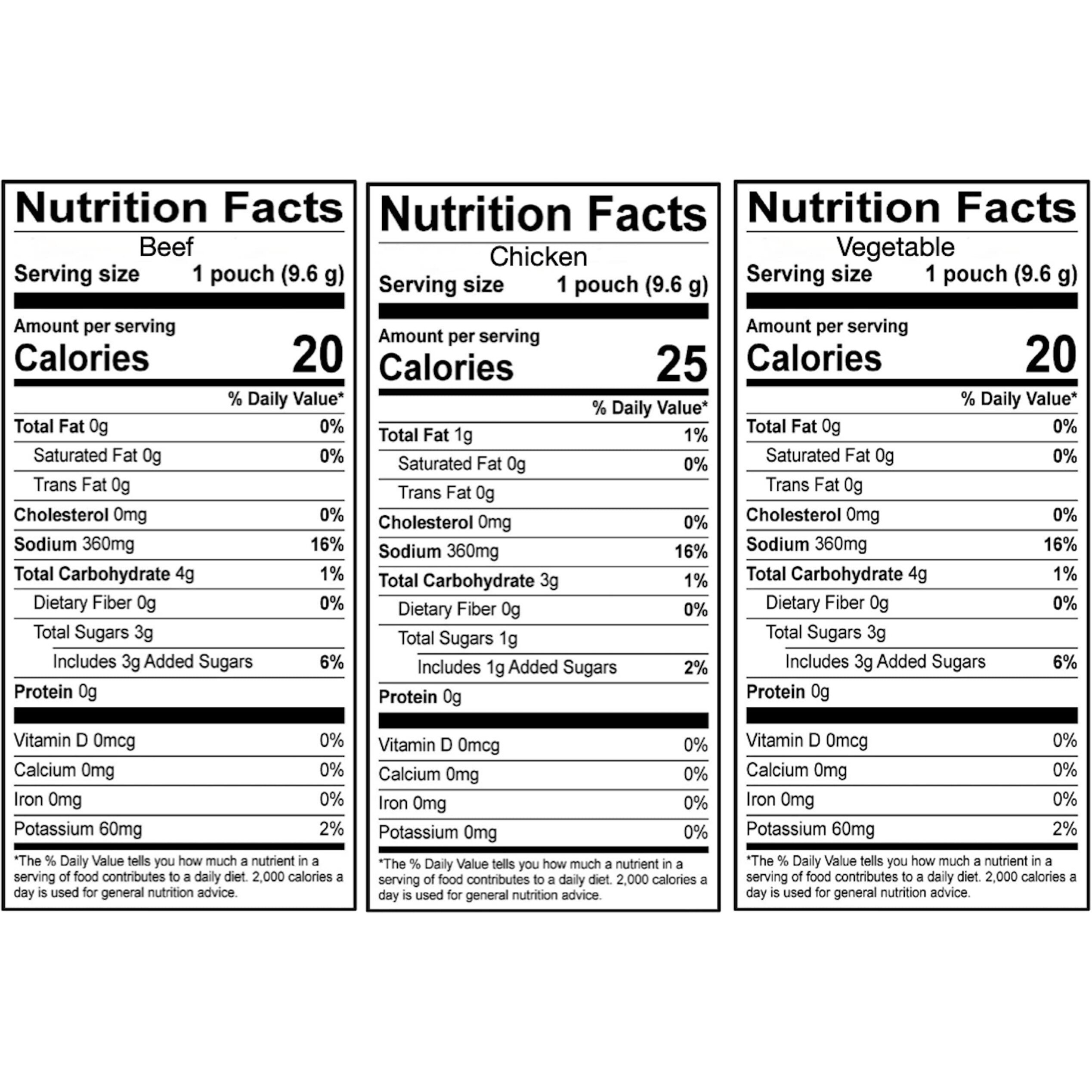 Savory Choice Broths Reduced Sodium Broth Variety Pack 10 Each Beef, Chicken And Vegetable Concentrates (30 Total) Make Great Soups Gluten Free Dairy Free