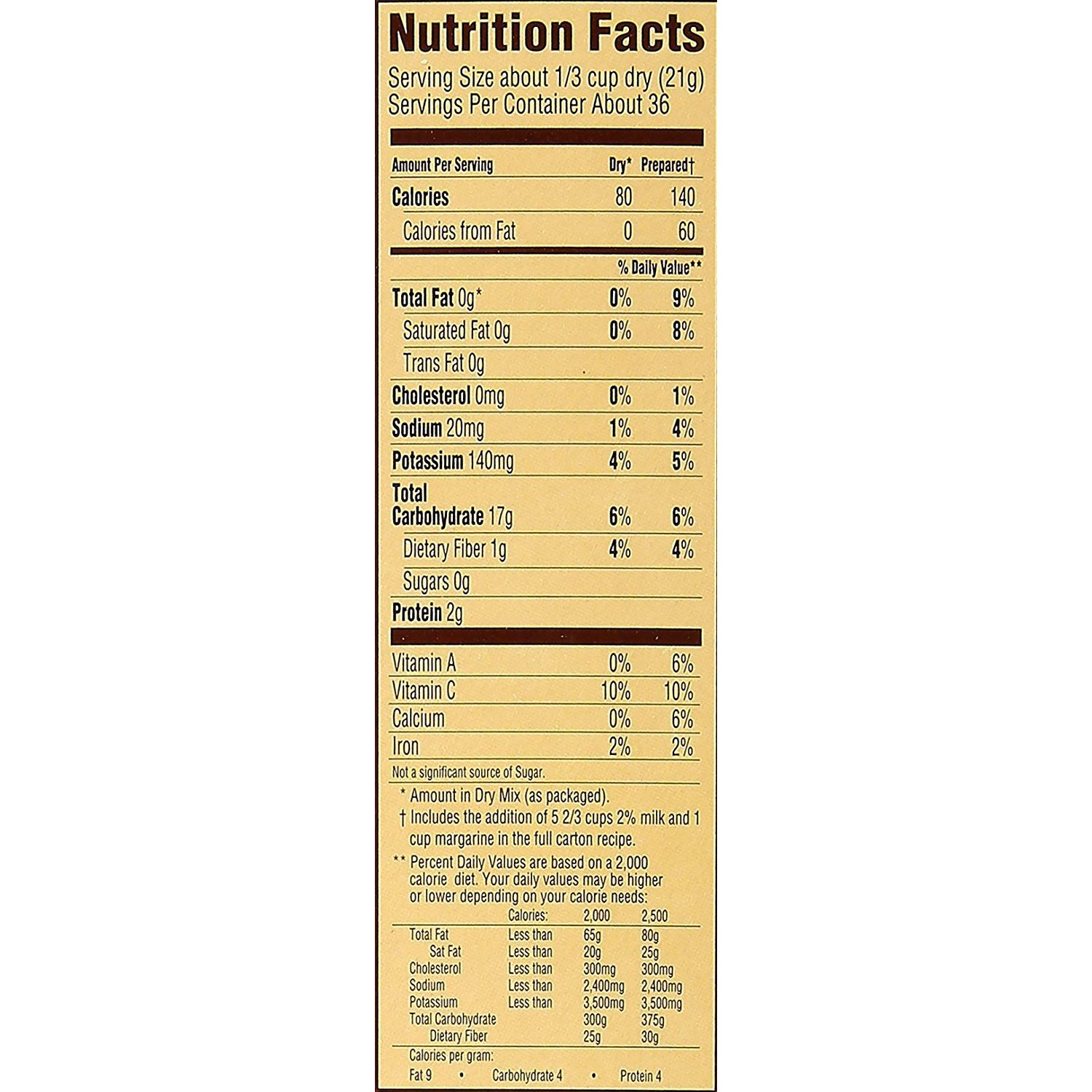 Hungry Jack Instant Mashed Potatoes 26.7 Oz (Pack Of 6)