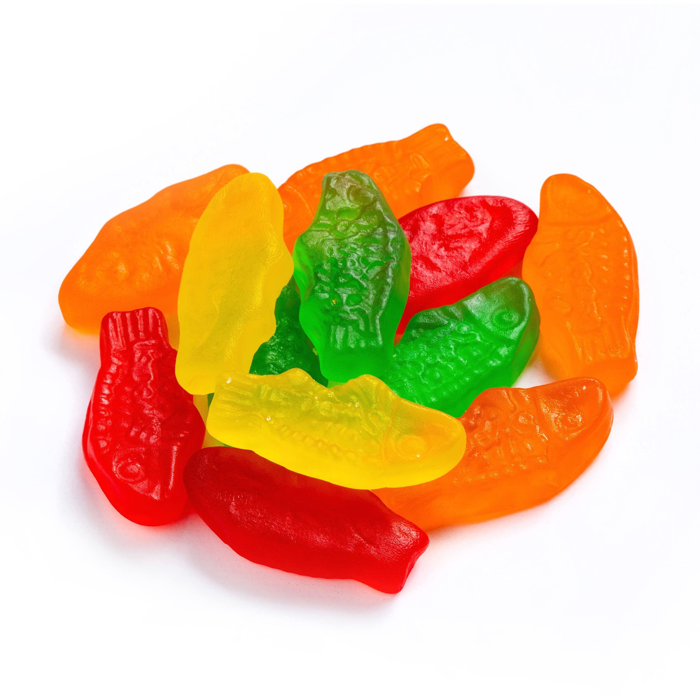 Swedish Fish Mini Assorted Soft & Chewy Candy, Family Size, Bulk Candy, 1.8 Lb