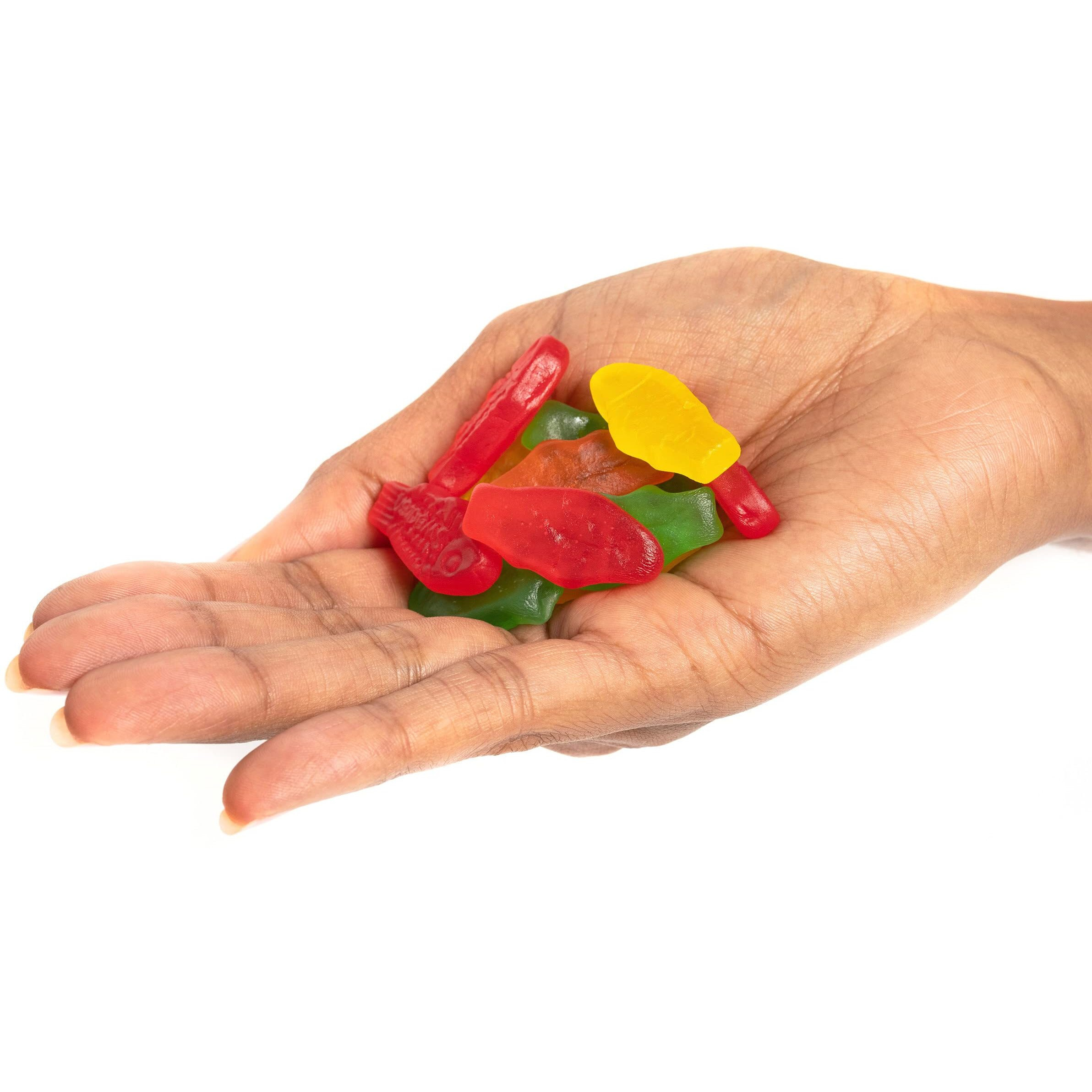 Swedish Fish Mini Assorted Soft & Chewy Candy, Family Size, Bulk Candy, 1.8 Lb