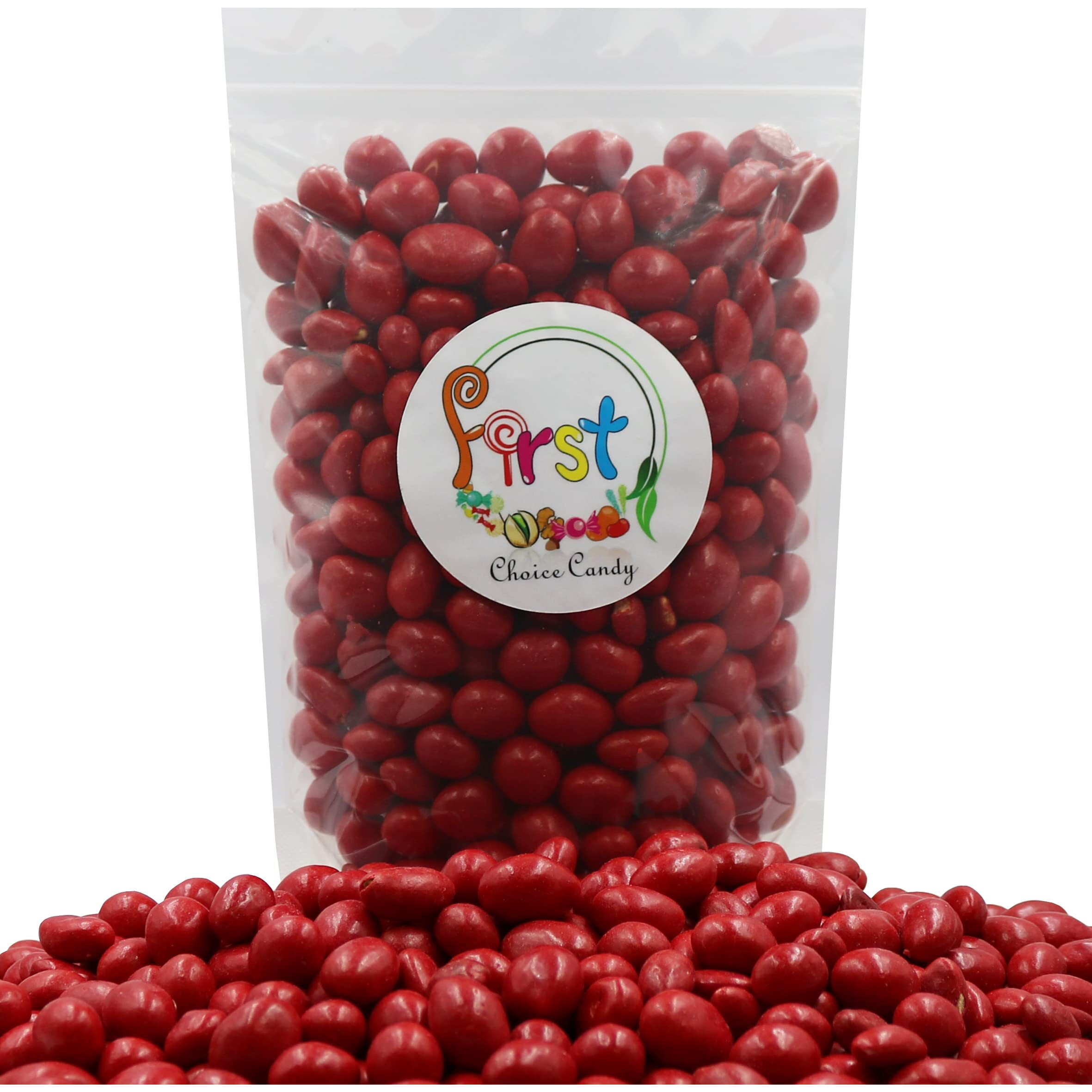 Firstchoicecandy Red Boston Baked Beans Classic Candy Coated Peanuts (2 Pound (Pack Of 1))