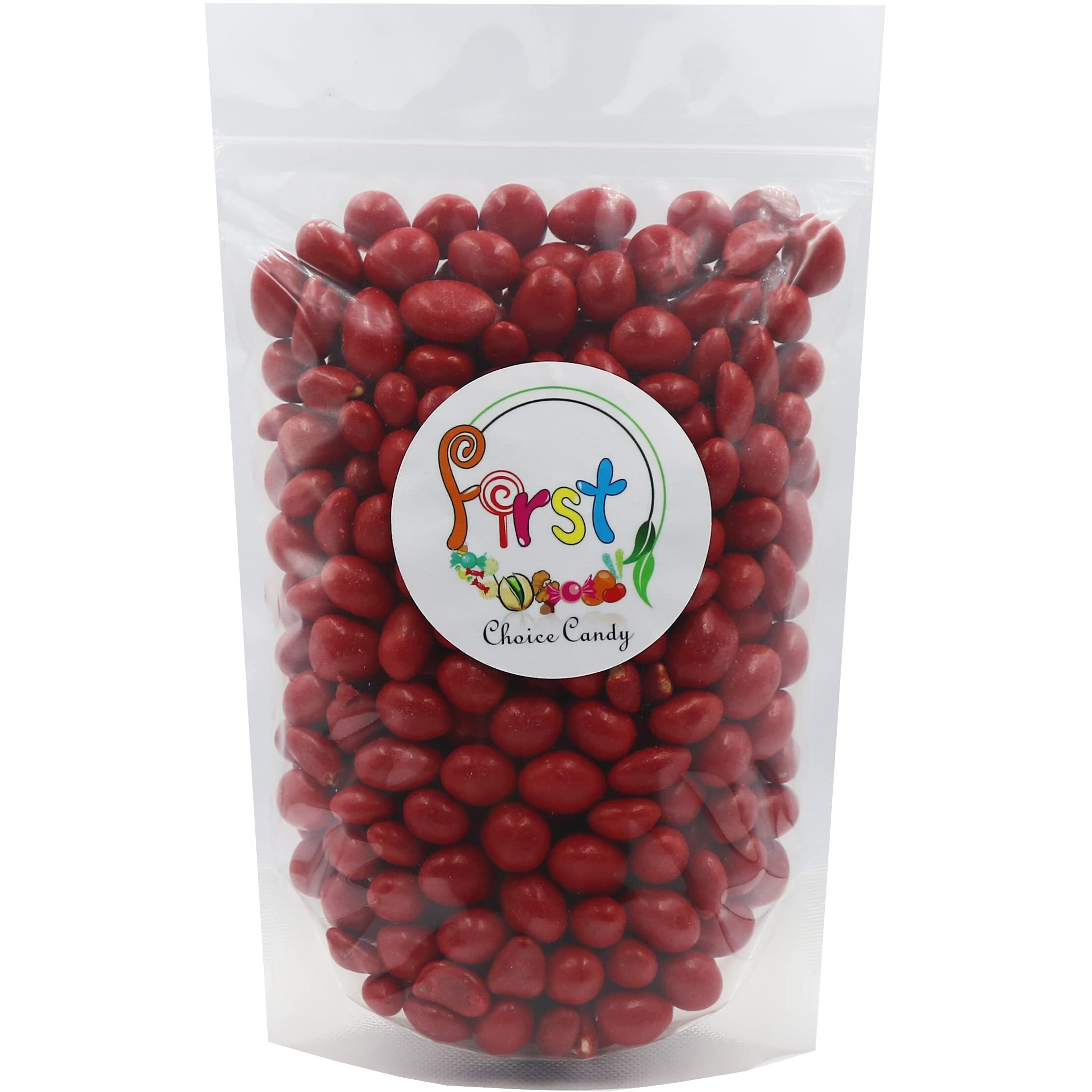 Firstchoicecandy Red Boston Baked Beans Classic Candy Coated Peanuts (2 Pound (Pack Of 1))