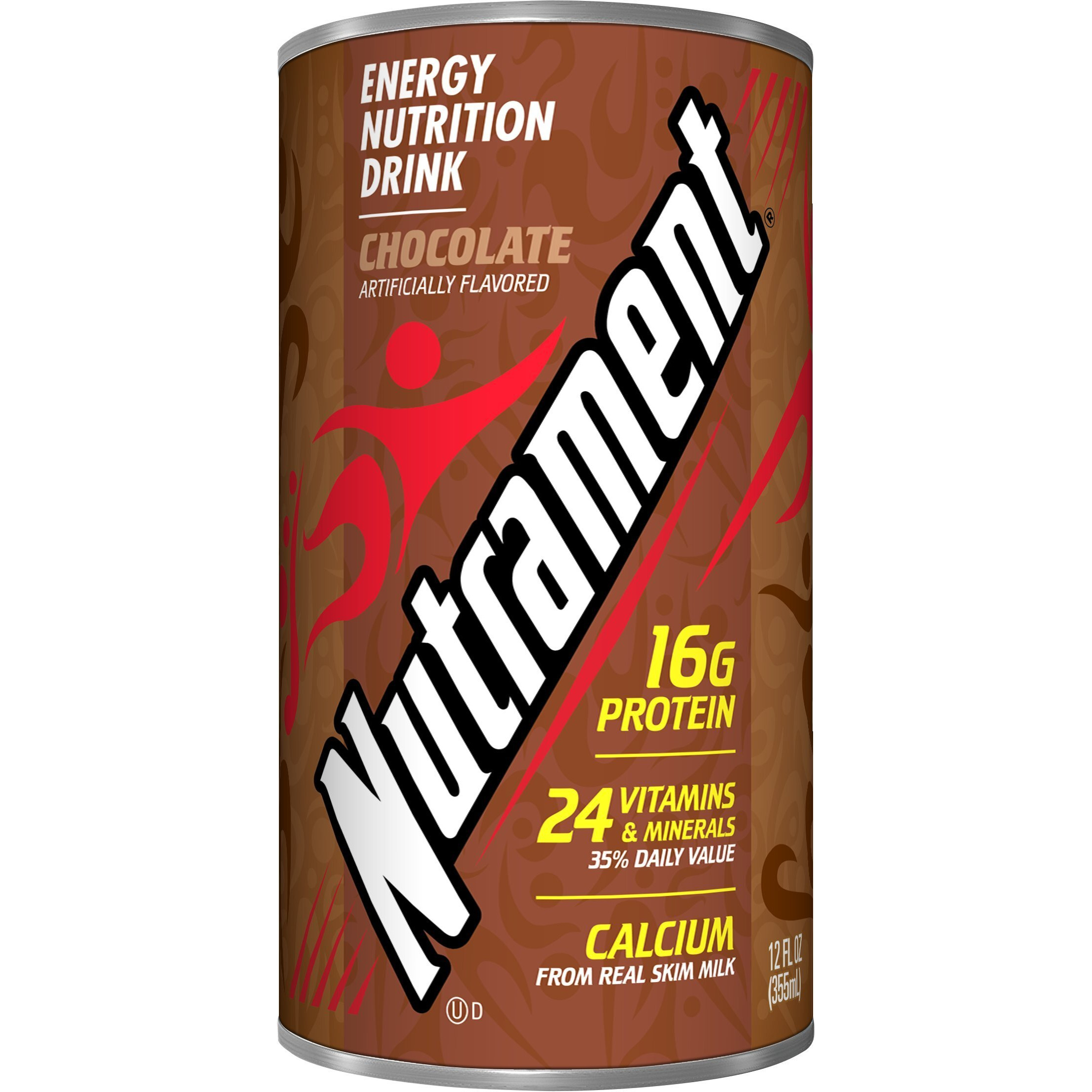 Nutrament Nutritional Drink, Chocolate, 12 Ounce (Pack Of 12)