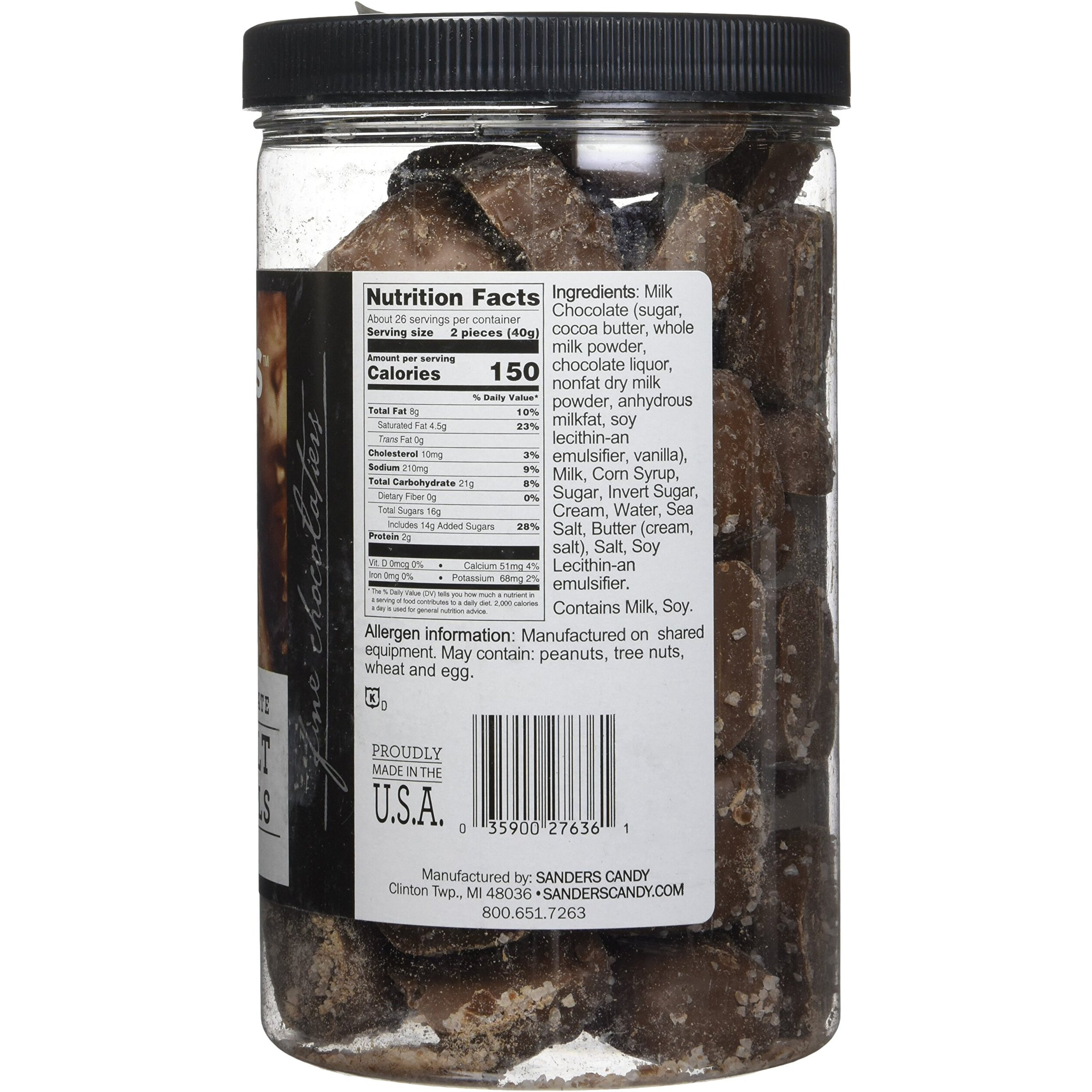 Sanders Milk Chocolate Super Value 3 Pack 3 Jars 108Oz