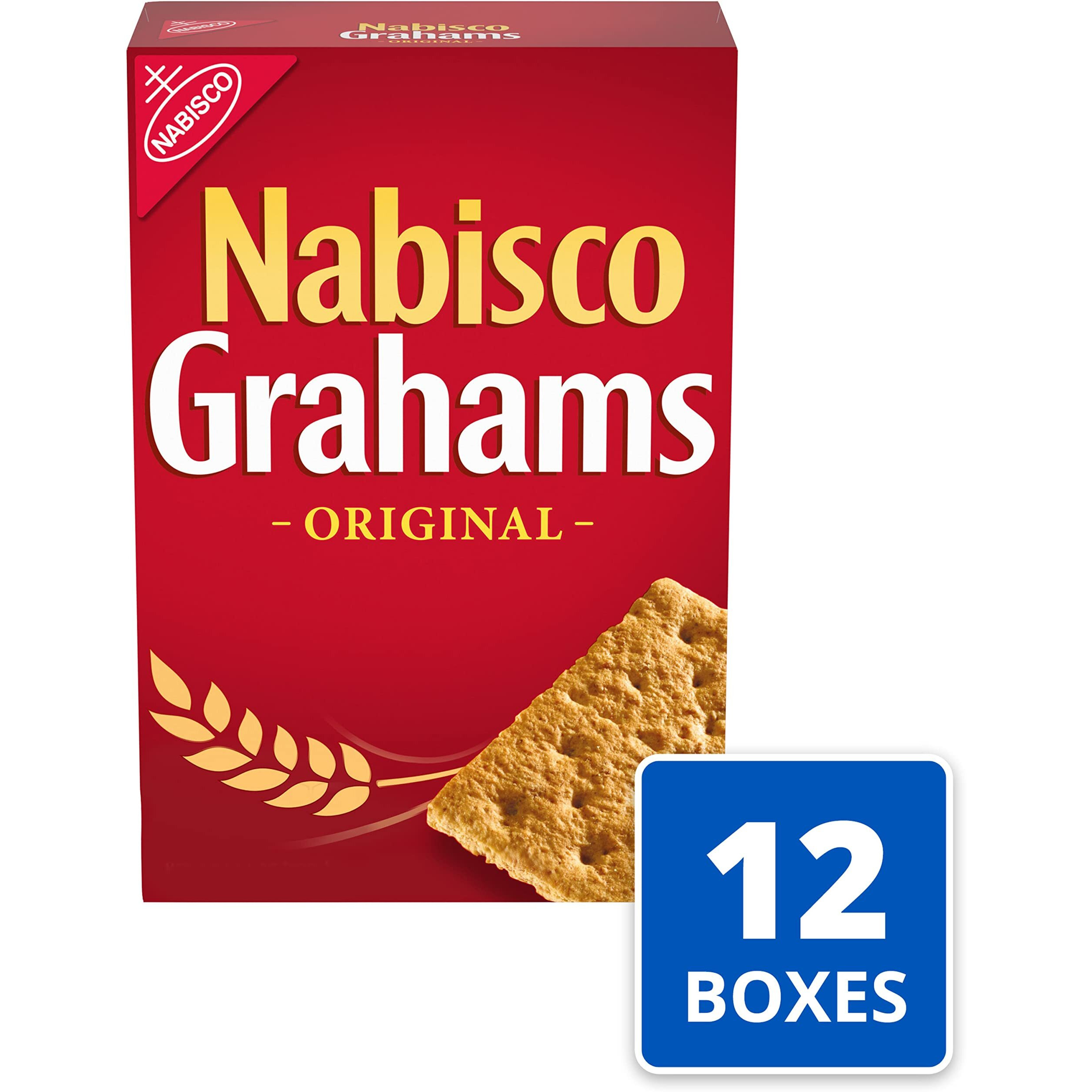 Nabisco Original Grahams, 12 - 14.4 Ounce Boxes (Pack Of 12)