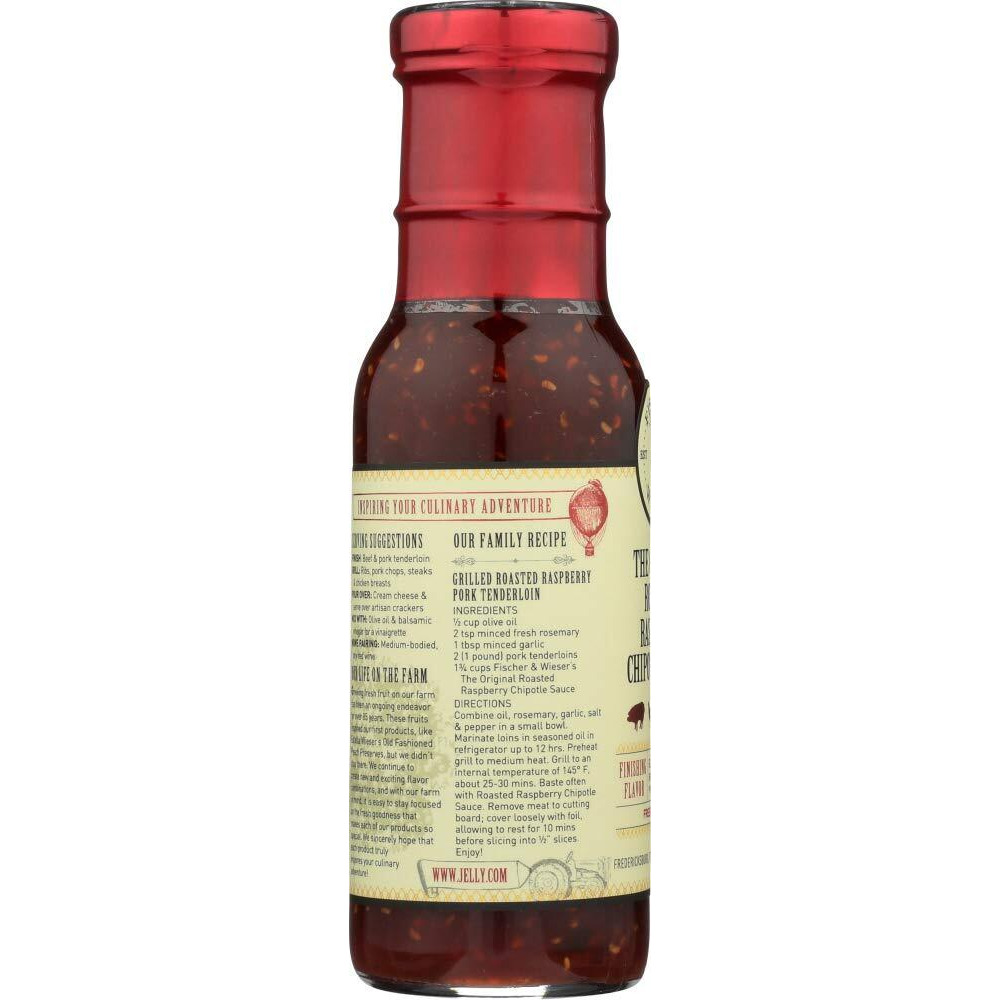 Fischer & Wieser Sauce Roasted Raspberry Chipotle, 10.5 Oz