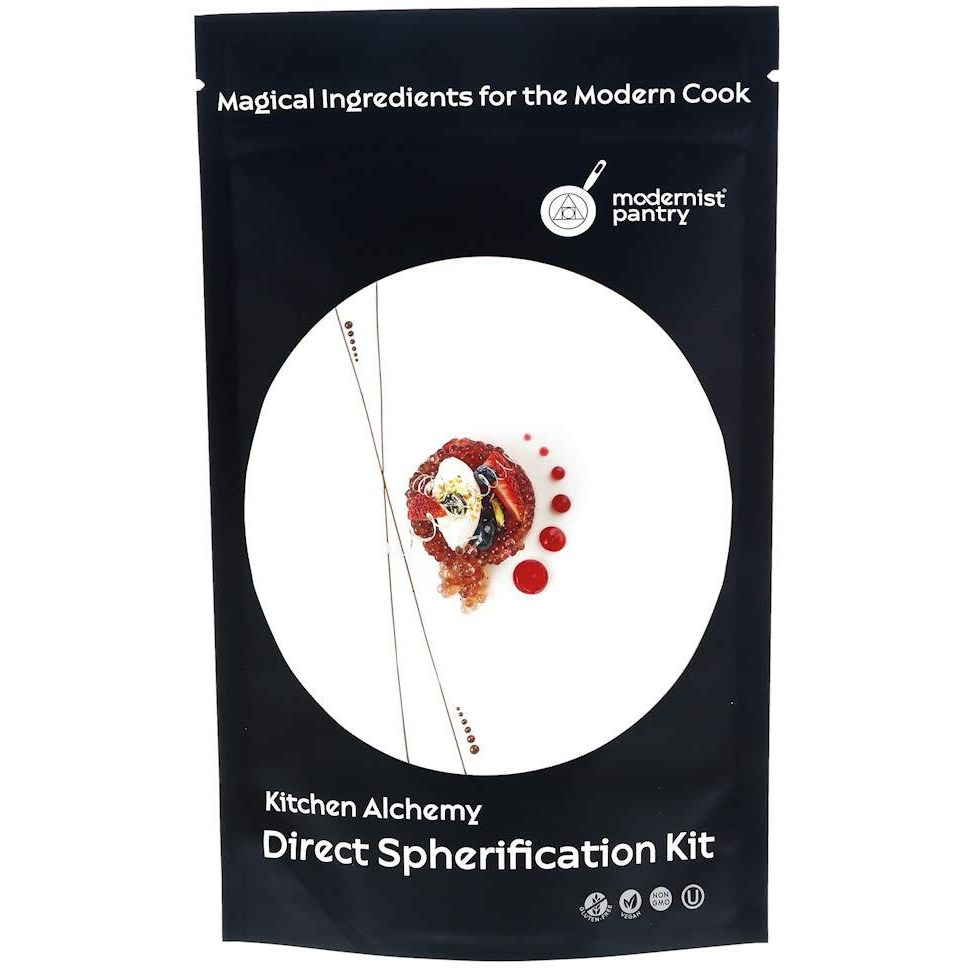 Spherification Kit [Molecular Gastronomy]  Non-Gmo Vegan Ou Kosher Certified Ingredients