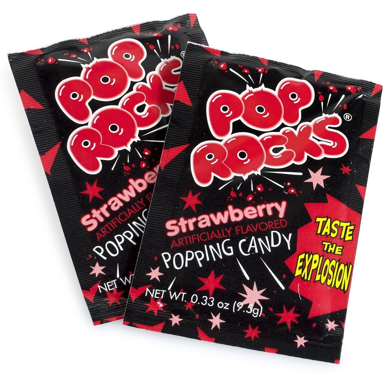 Pop Rocks Strawberry Hard Candy, 0.33 Oz., 24 Pieces (209-00231)