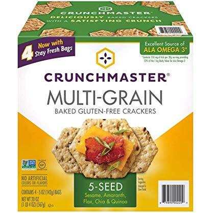 Th Foods Crunchmaster 5 Seed Multi-Grain Cracker , 20 Ounce (Pack Of 1)