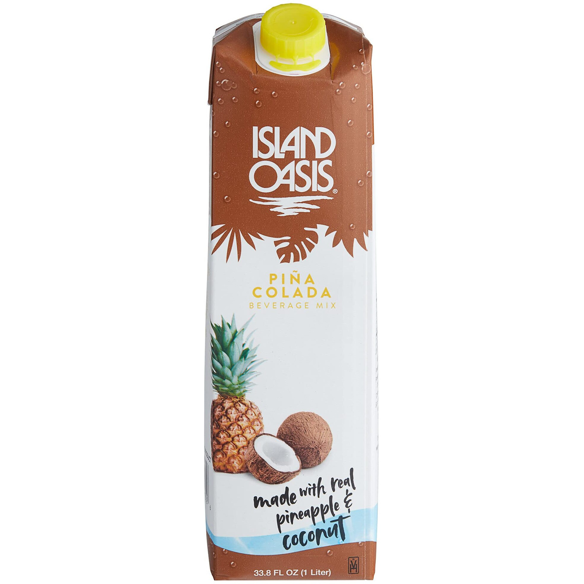 Island Oasis Sb3X Premium Pina Colada Drink Mix Bottle, 1 L