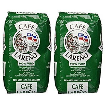 Caf   Lareo Ground Coffee Puerto Rican Coffee 2 Bags Of 14Oz. Each