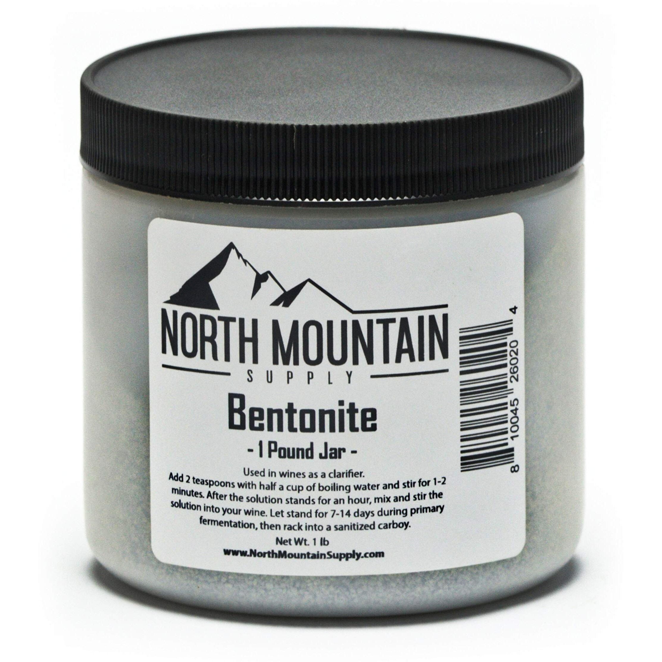 North Mountain Supply - Bt-1Lb Food Grade Bentonite Clay (1 Pound)