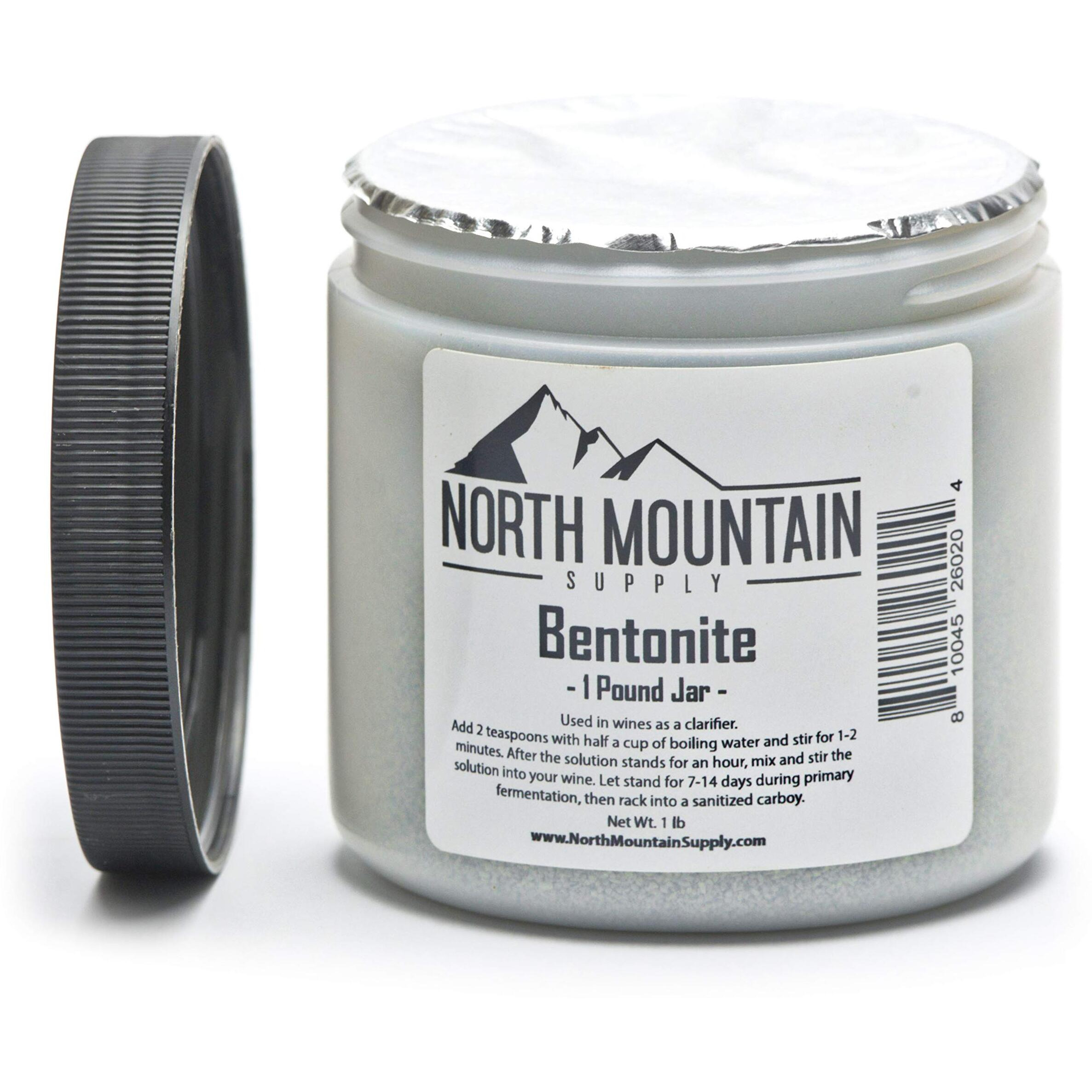North Mountain Supply - Bt-1Lb Food Grade Bentonite Clay (1 Pound)