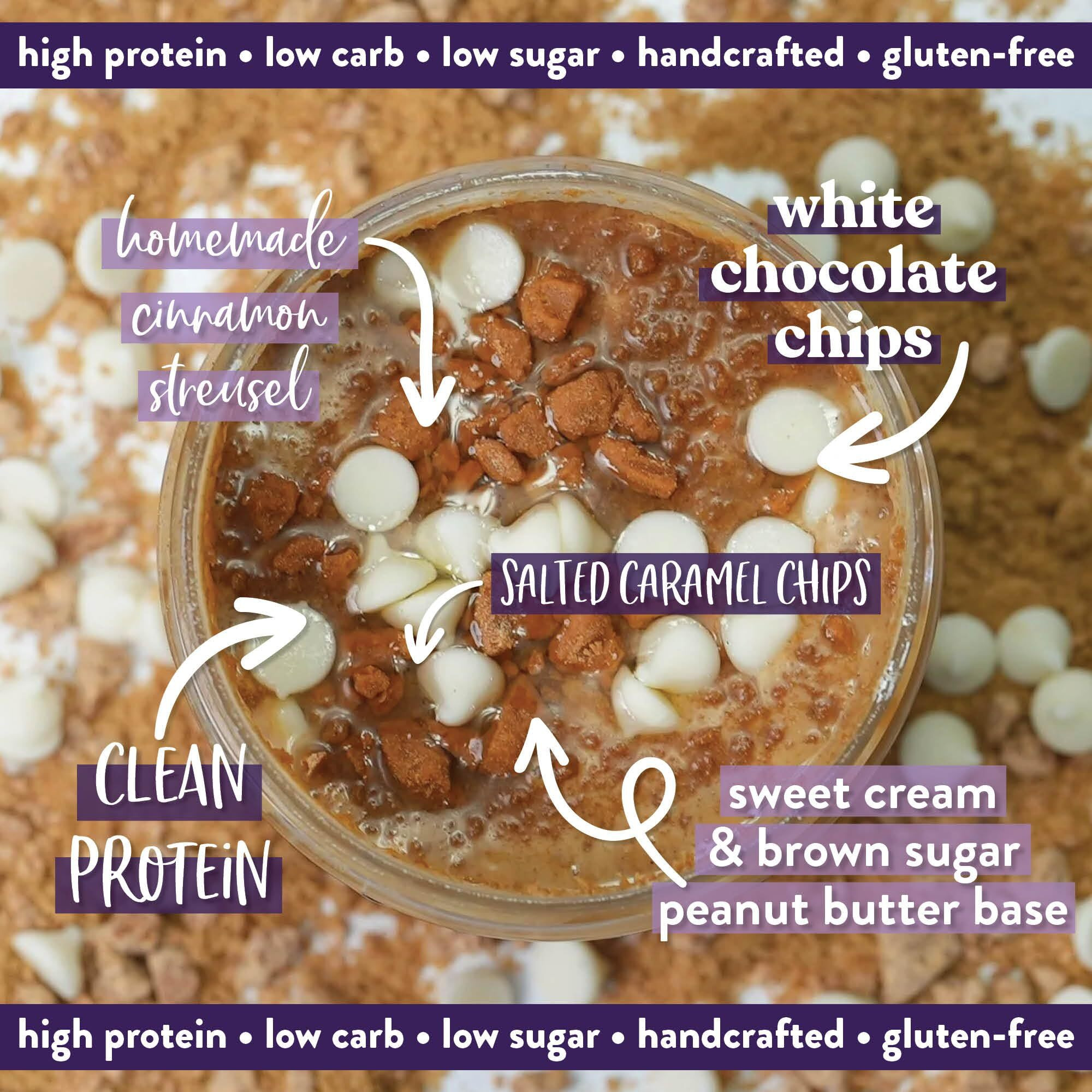 American Dream Nut Butter - Gluten-Free Cinnamon Coffee Cake Peanut Butter