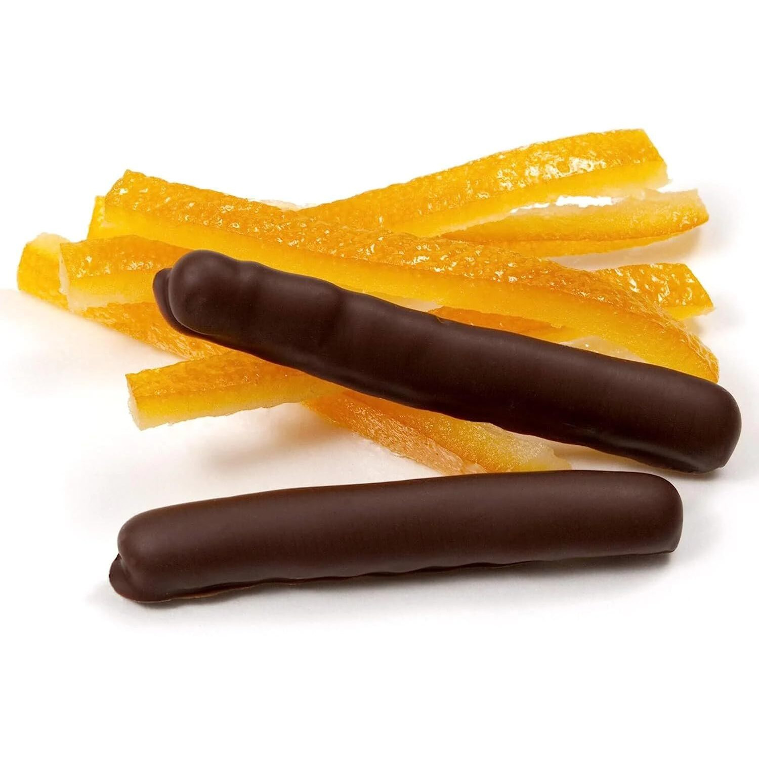 Andy Anand Gourmet Dark Chocolate Orange Peel | Fresh Orange Zest Infused In Rich Dark Chocolate | Divine, Decadent Gift Box | Exquisite Taste In Every Bite (1 Lbs)