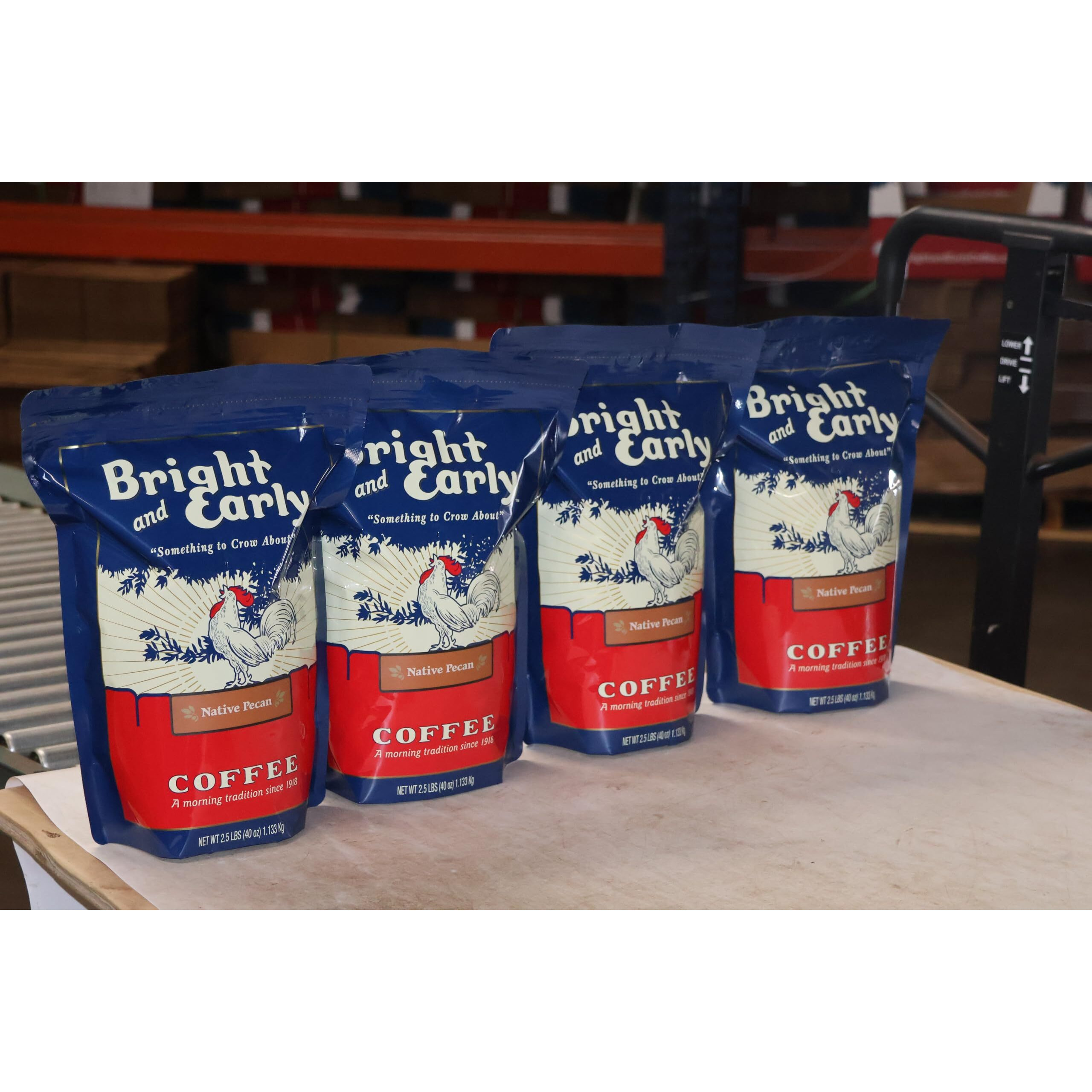 Bright And Early Ground Native Pecan Coffee Medium Roast (2.5 Lb.)