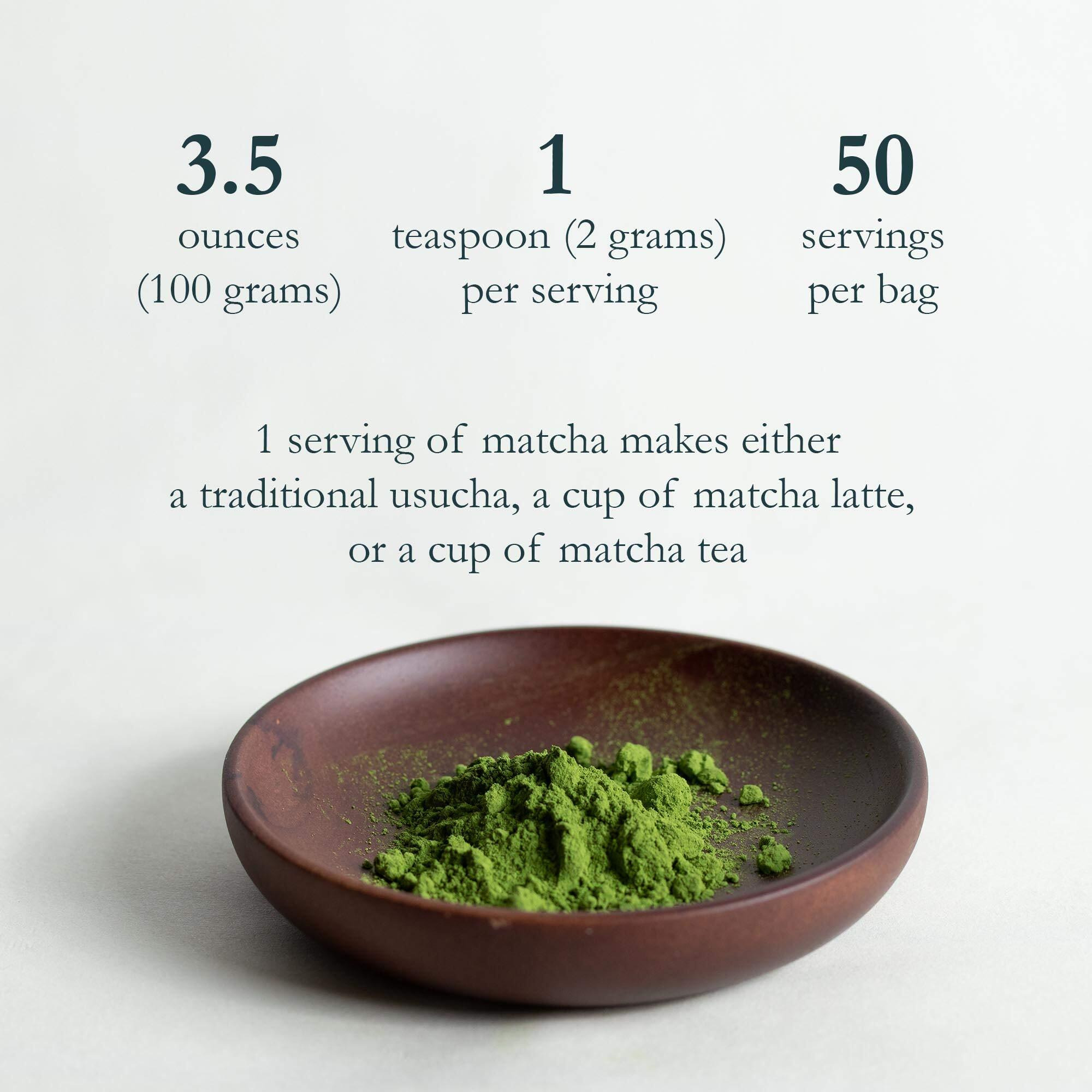 Naoki Matcha Superior Ceremonial Blend - Authentic Japanese First Harvest Ceremonial Grade Matcha Green Tea Powder From Uji, Kyoto (100G / 3.5Oz)