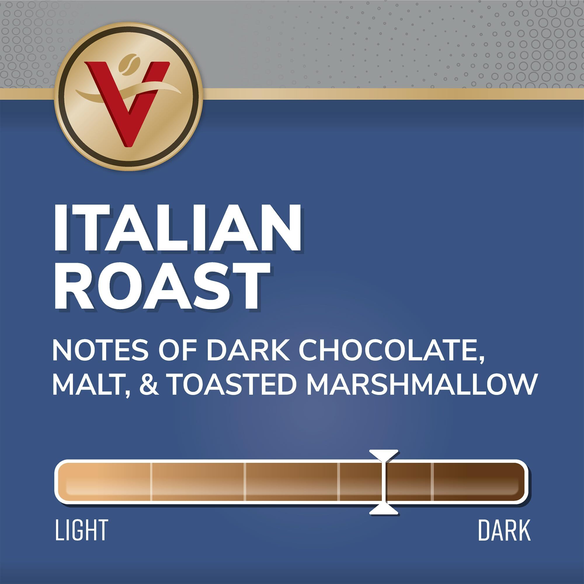 Victor Allen's Coffee Italian Roast, Dark Roast, 80 Count, Single Serve Coffee Pods For Keurig K-Cup Brewers