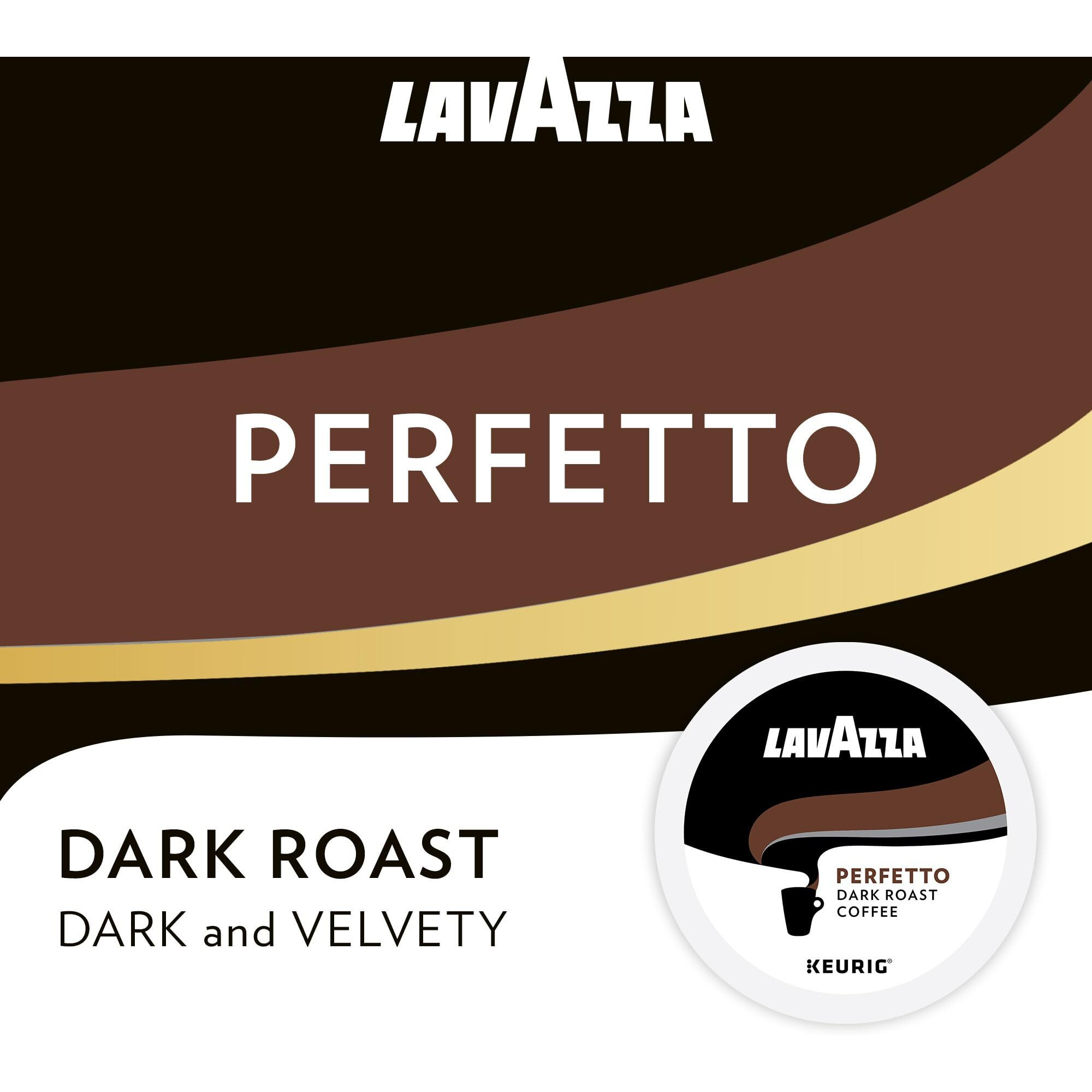 Lavazza Perfetto Single-Serve Coffee K-Cups For Keurig Brewer 40 Count (Pack Of 1)(Packaging May Vary)