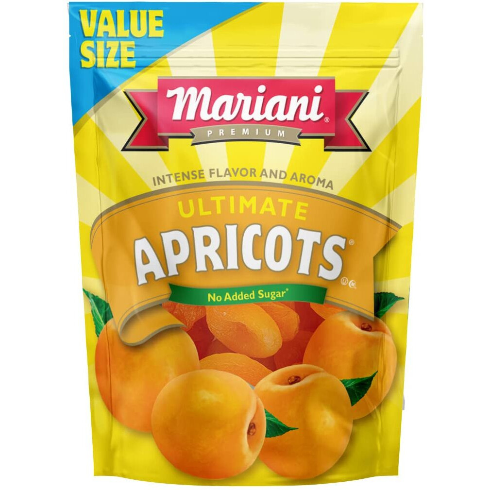 Mariani Ultimate Dried Apricots, 32 Oz - Resealable Bag, No Sugar Added, Vegan