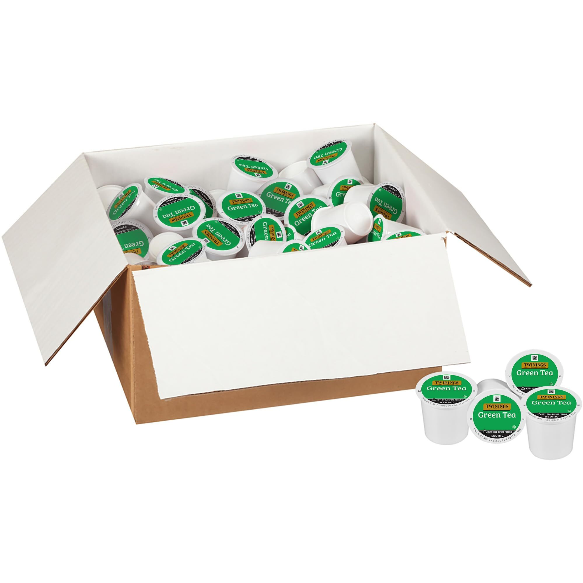 Twinings Green Tea K-Cup Pods For Keurig, 56 Count (Pack Of 1), Smooth & Refreshing Flavour, Enjoy Hot Or Iced