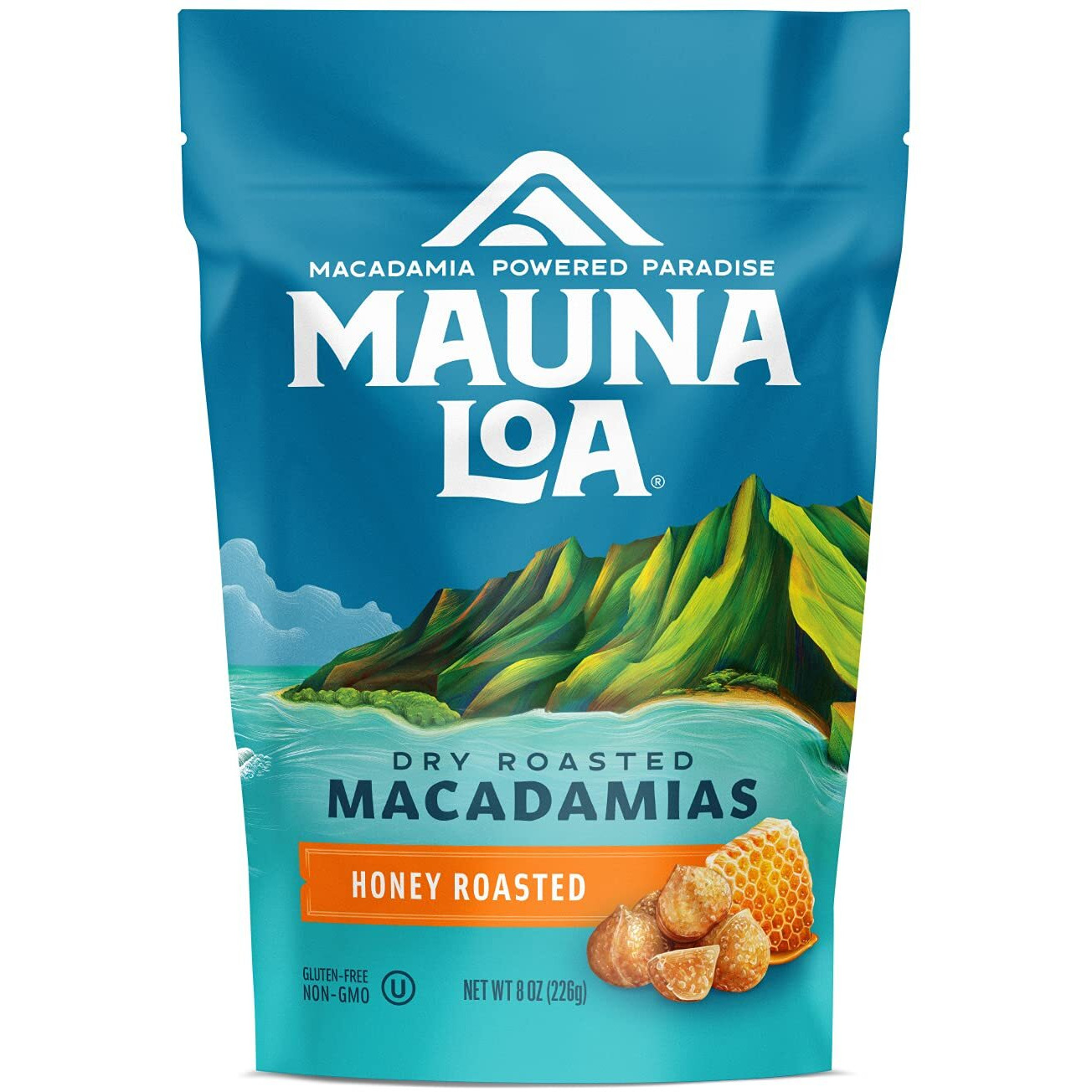 Mauna Loa Premium Hawaiian Honey Roasted Macadamia Nuts, Multi, 8 Oz