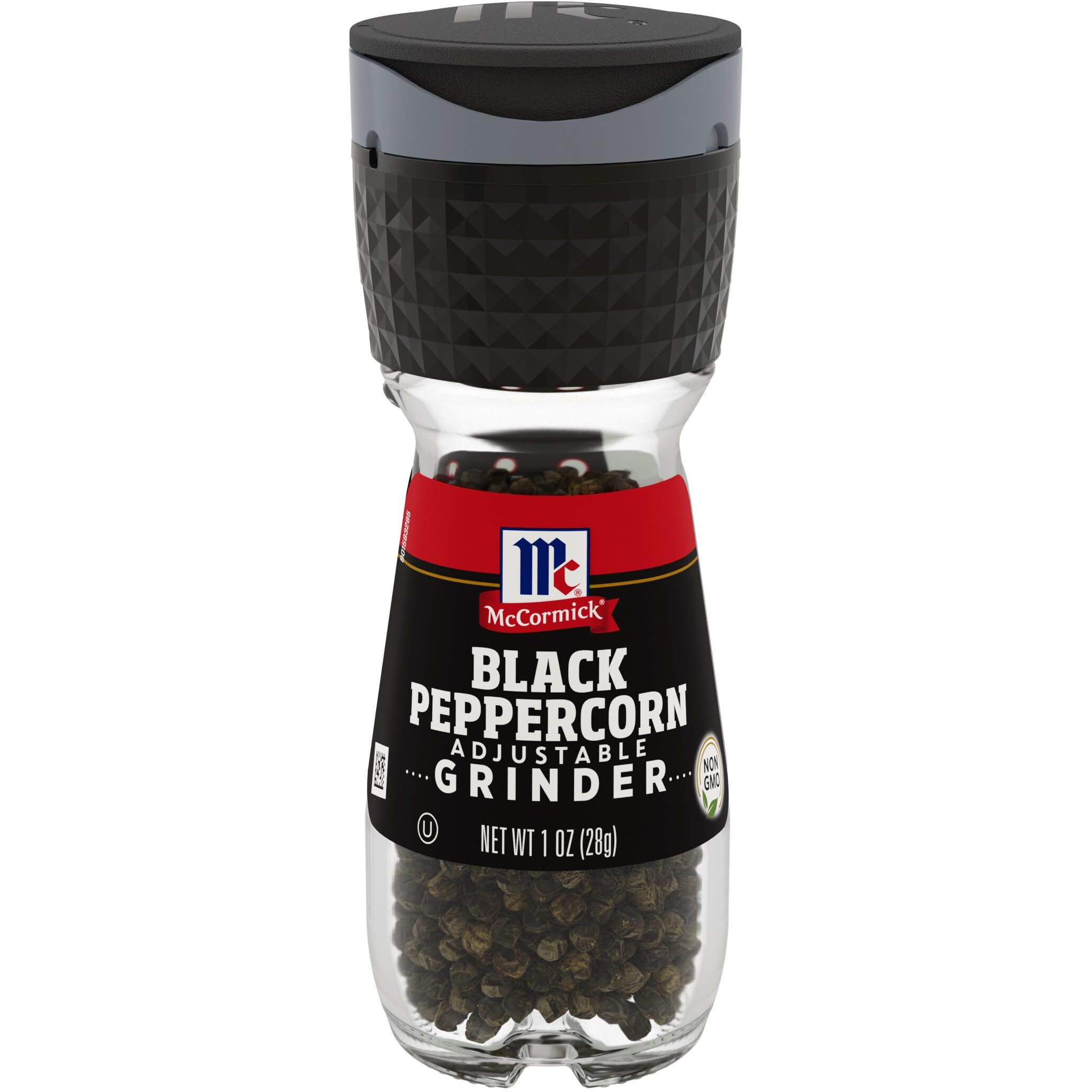 Mccormick Black Peppercorn Grinder, 1 Oz (Pack Of 6)