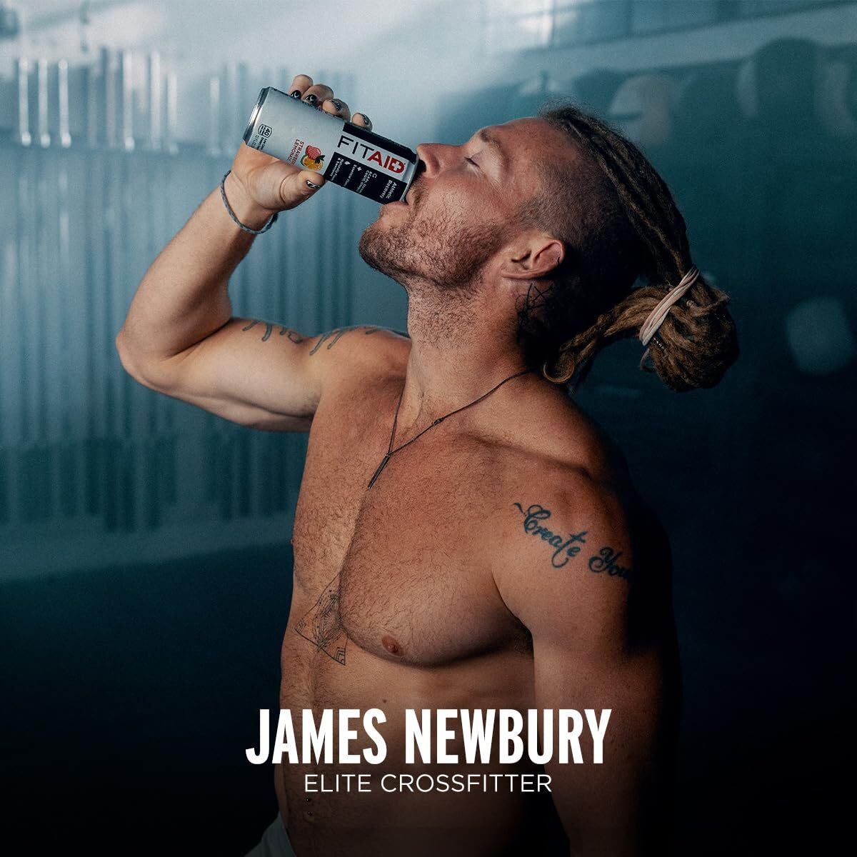 Fitaid Post Workout Recovery Drink, Strawberry Lemonade, Bcaas, Glucosamine, Electrolytes, All In One Can, Paleo, Vegan & Gluten-Free, 40 Calories, 12 Fl Oz (Pack Of 12)