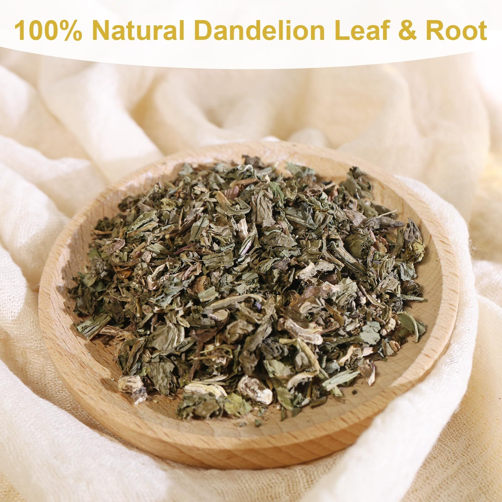 Tearelae - Dandelion Leaf & Root Tea - Premium Dandelion Leaf And Root, 60 Counts Dandelion Tea Bags - Support Kidney, Aid In Digestion - Non-Gmo - Caffeine-Free