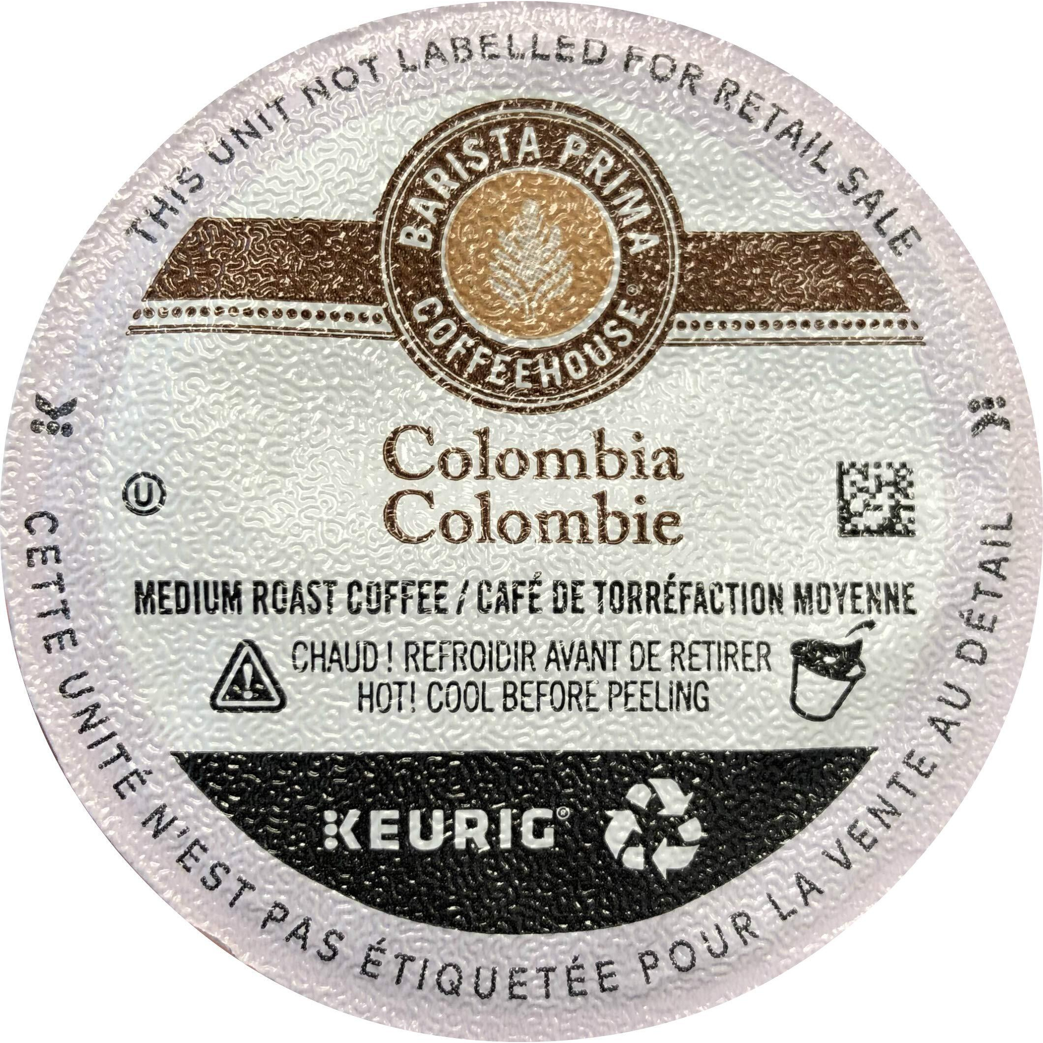 Barista Prima Coffeehouse 6613Ct Colombia K-Cups Coffee Pack