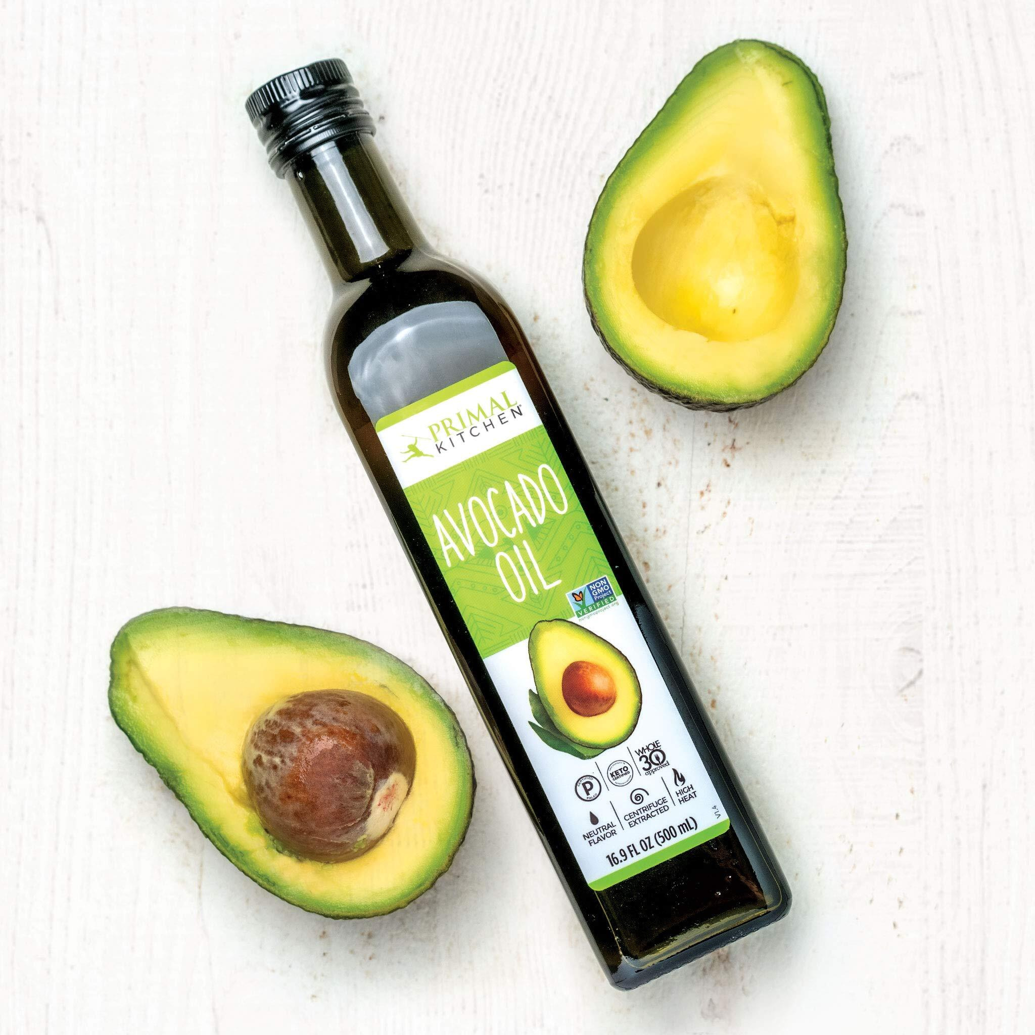 Primal Kitchen Avocado Oil, Whole30 Approved, Certified Paleo, And Keto Certified, 16.9 Fluid Ounces, Pack Of 2