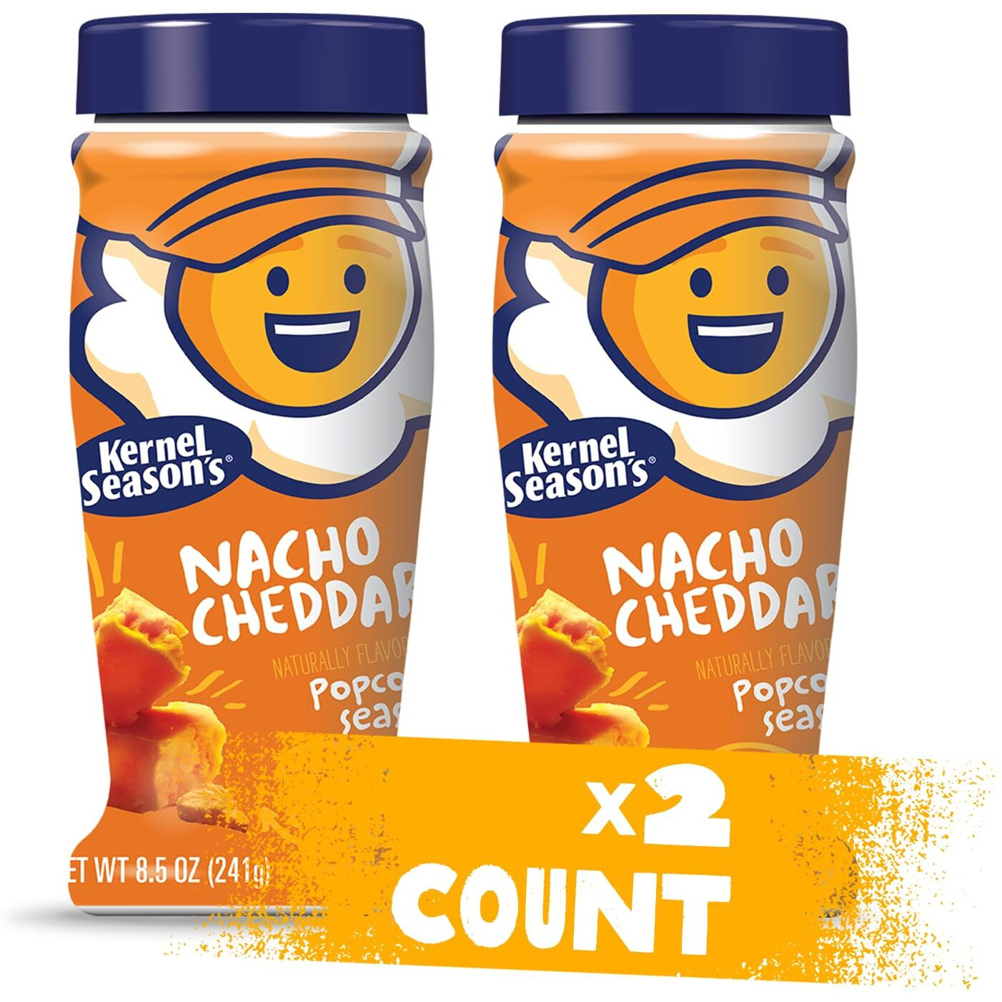 Kernel Season's Popcorn Seasoning, Nacho Cheddar, 8.5 Ounce (Pack Of 2)