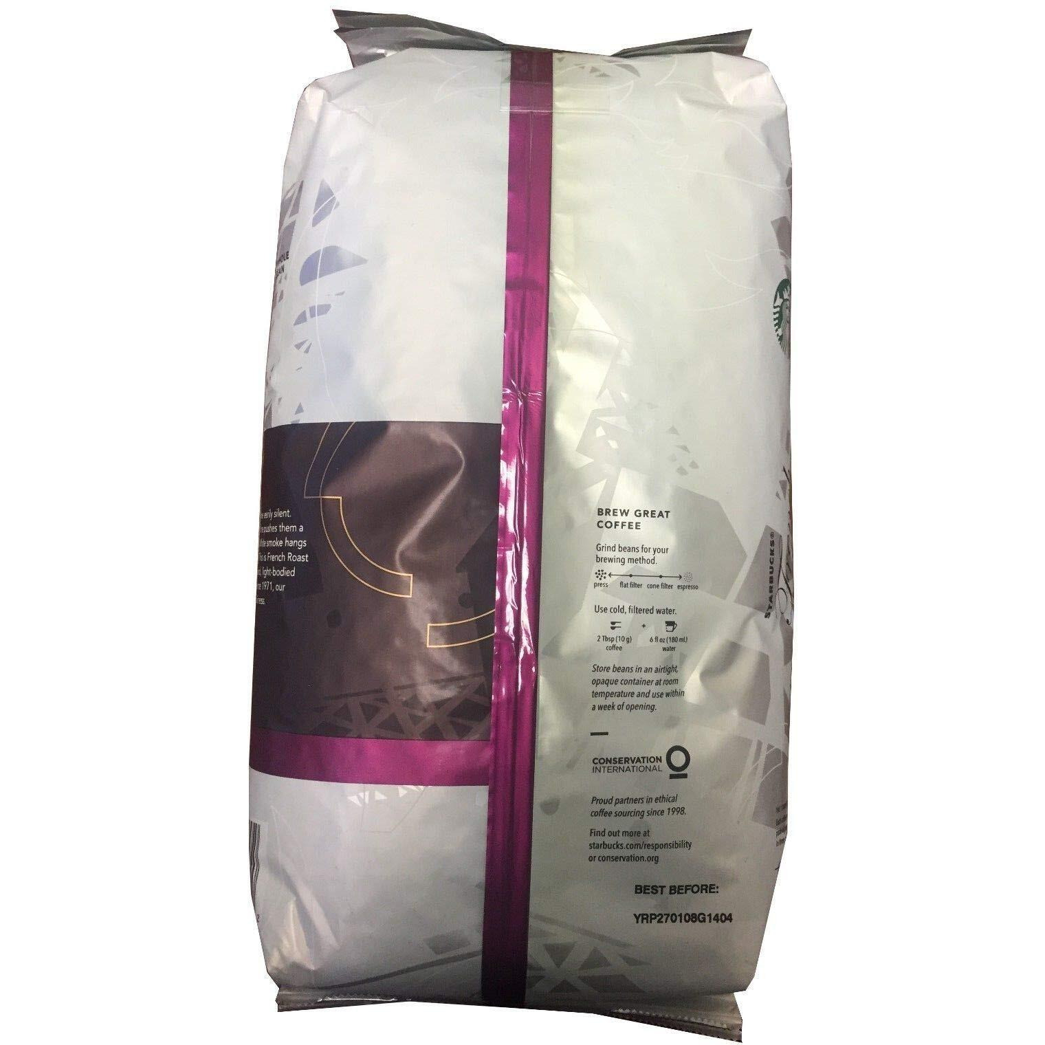 Starbucks Roasted Coffee Bean (French) - Pack Of 3 (40 Oz. X 3)