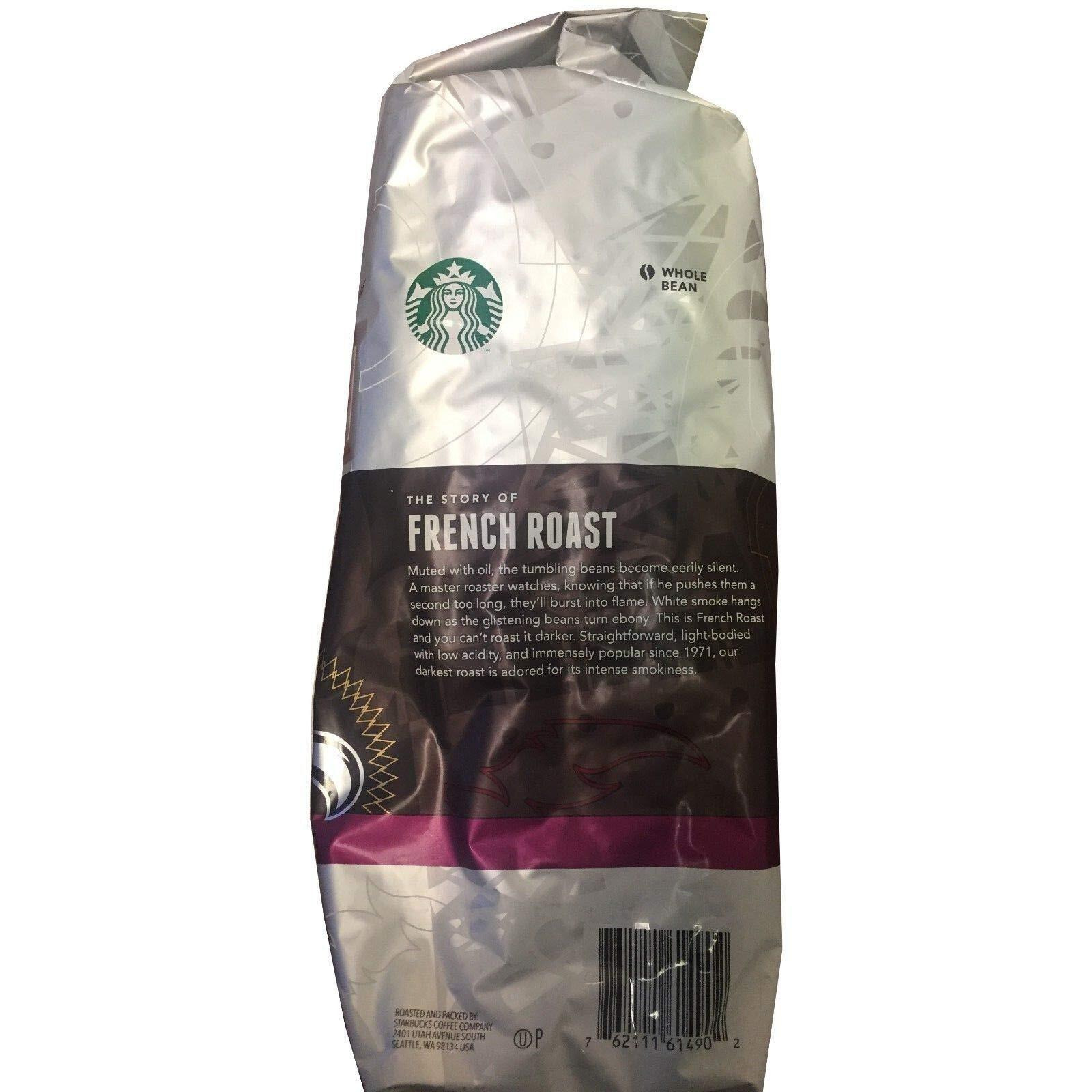 Starbucks Roasted Coffee Bean (French) - Pack Of 3 (40 Oz. X 3)