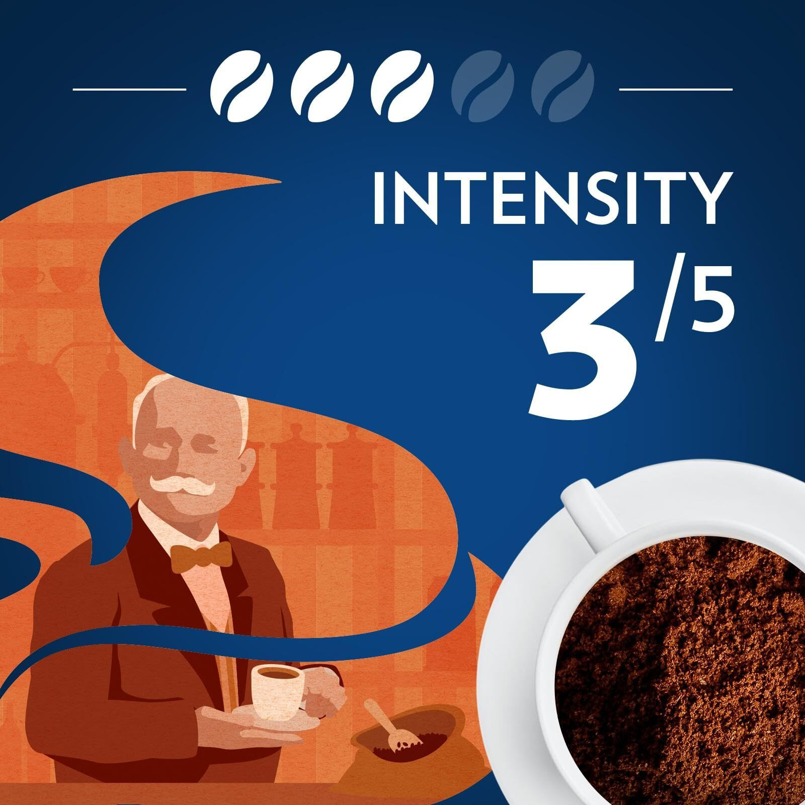 Lavazza House Blend Perfetto Ground Coffee 6 Bags Of 20Oz, Medium Roast, Full-Bodied, Intensity 3/5, 100% Arabica, Ideal For Drip Brewers, (Pack Of 6) - Package May Vary