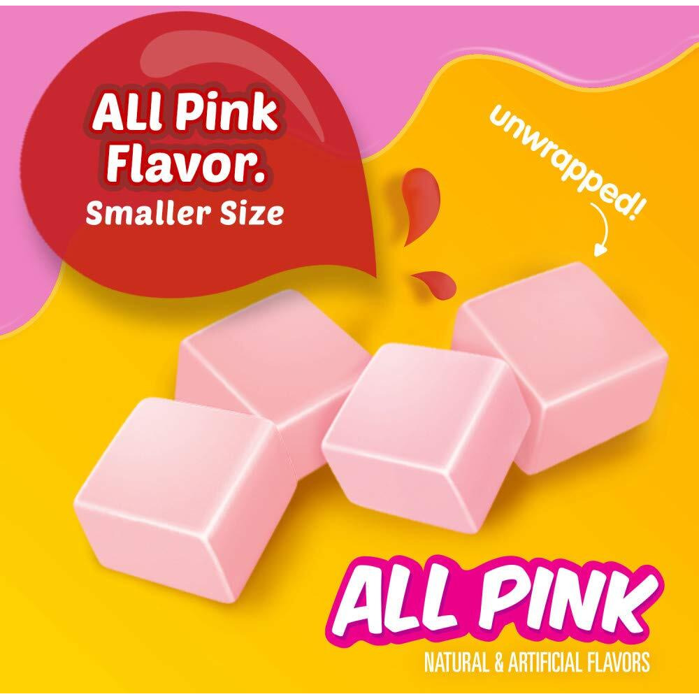 Starburst Minis All Pink Fruit Chews Candy, 8 Oz Grab N Go Resealable Bag (Pack Of 8)