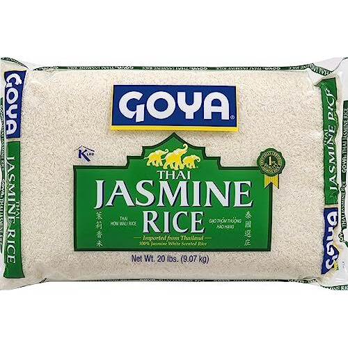 Goya Foods Thai Jasmine Rice, 20 Pound (Pack Of 2)