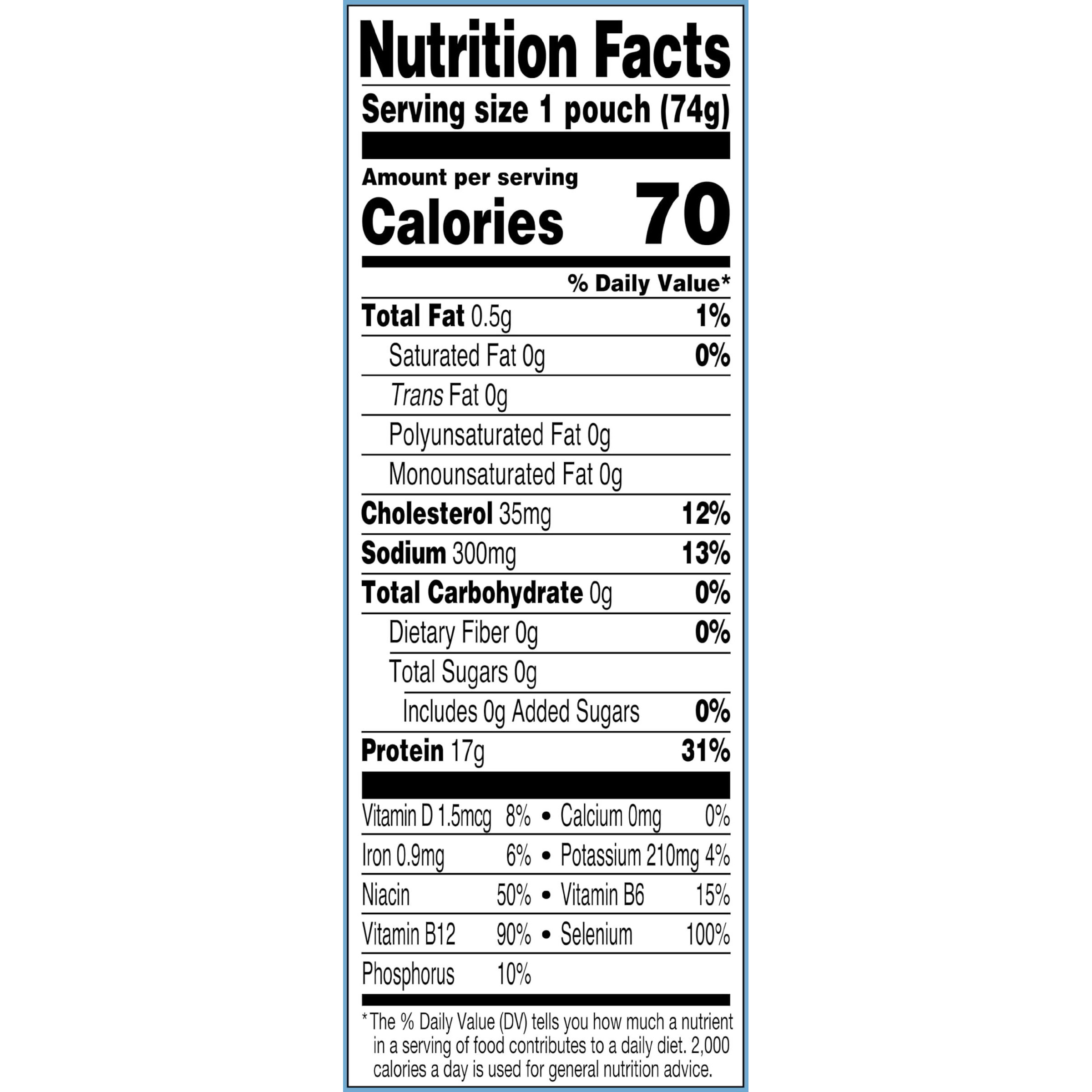 Starkist Chunk Light Tuna In Water - 2.6 Oz Pouch (Pack Of 8)