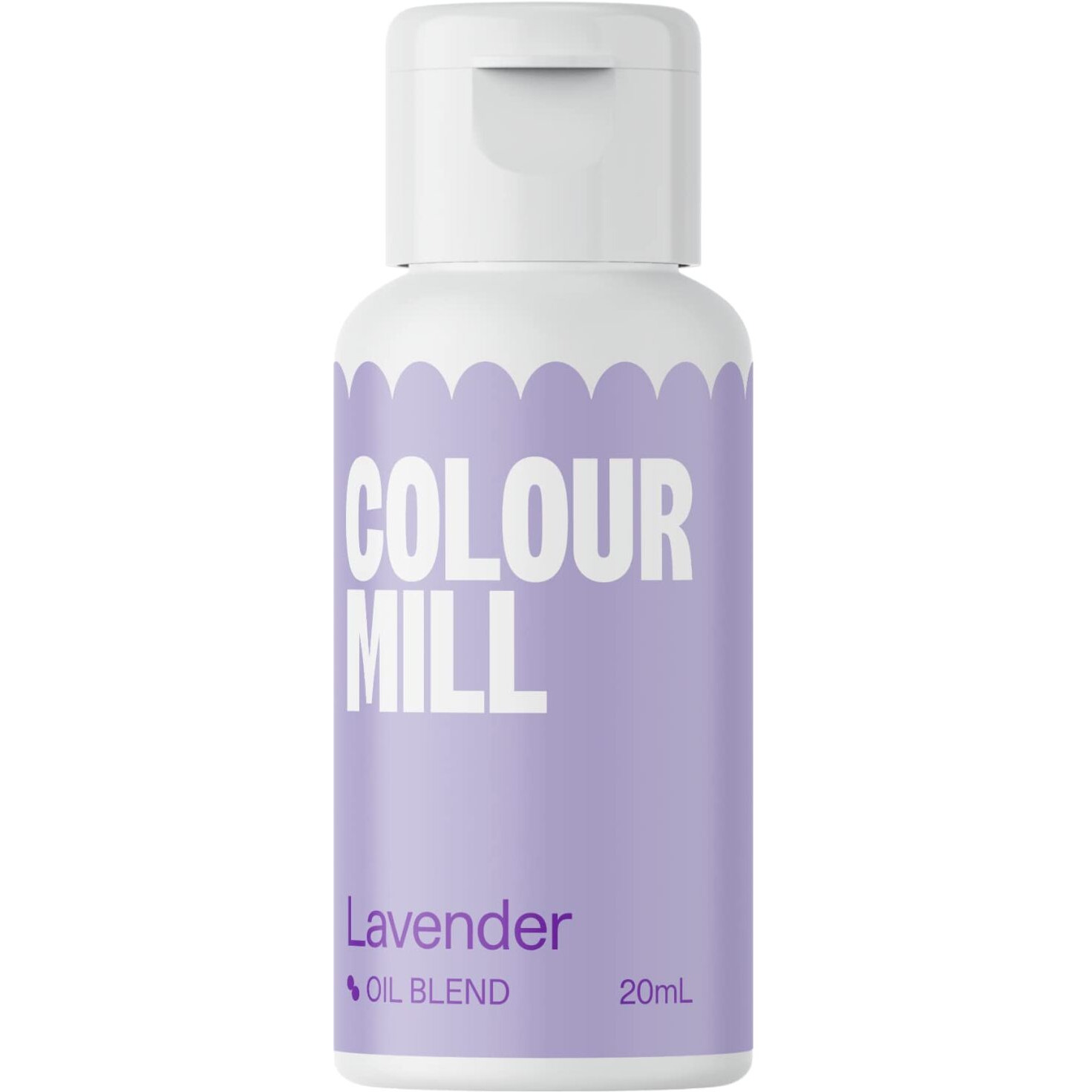 Colour Mill Oil-Based Food Coloring, 20 Milliliters Lavender