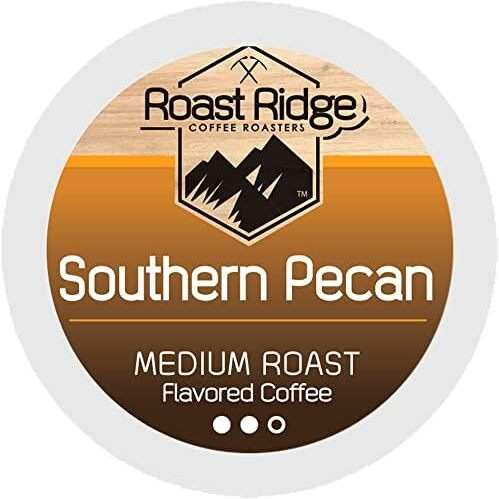 Roast Ridge Single Serve Coffee Pods For Keurig K-Cup Brewers, Southern Pecan, Medium Roast, 100 Count