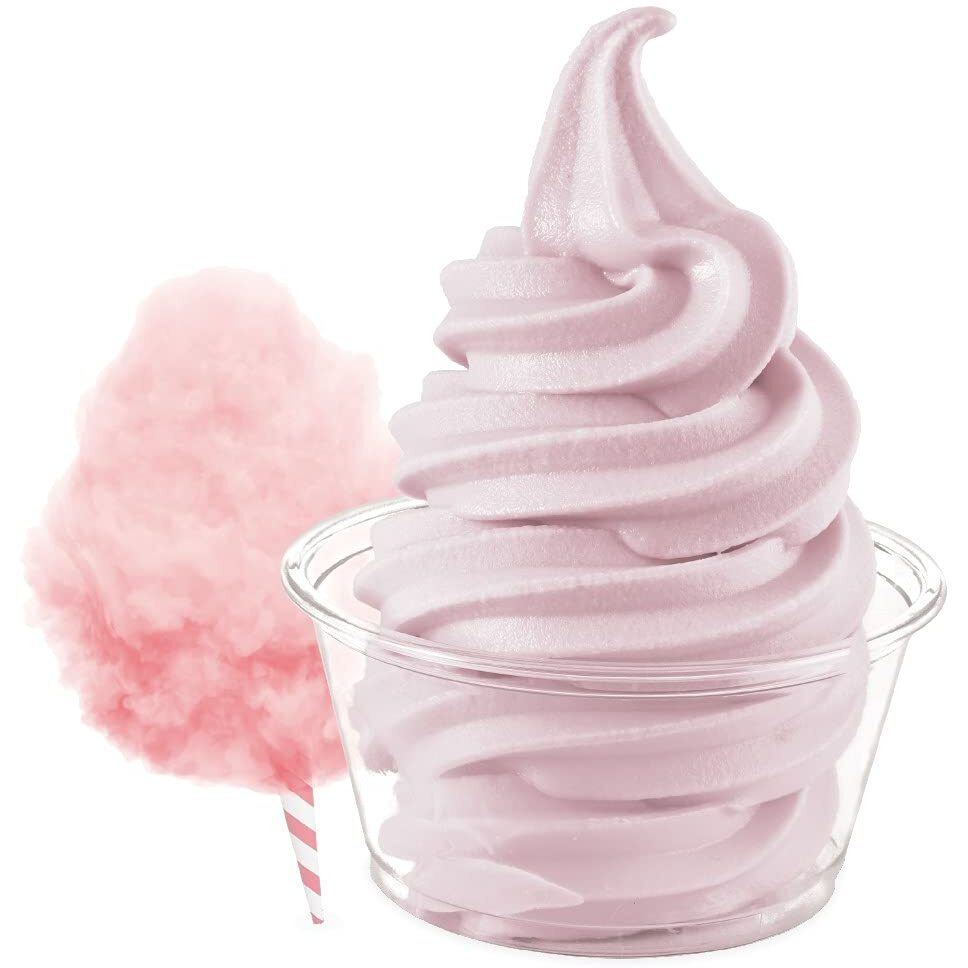 Frostline Soft Serve Ice Cream Mix, Pink Cotton Candy, 6 Count