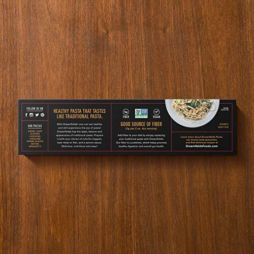 Dreamfields Healthy Pasta Living Spaghetti, 13.25-Ounce Boxes (Pack Of 10)