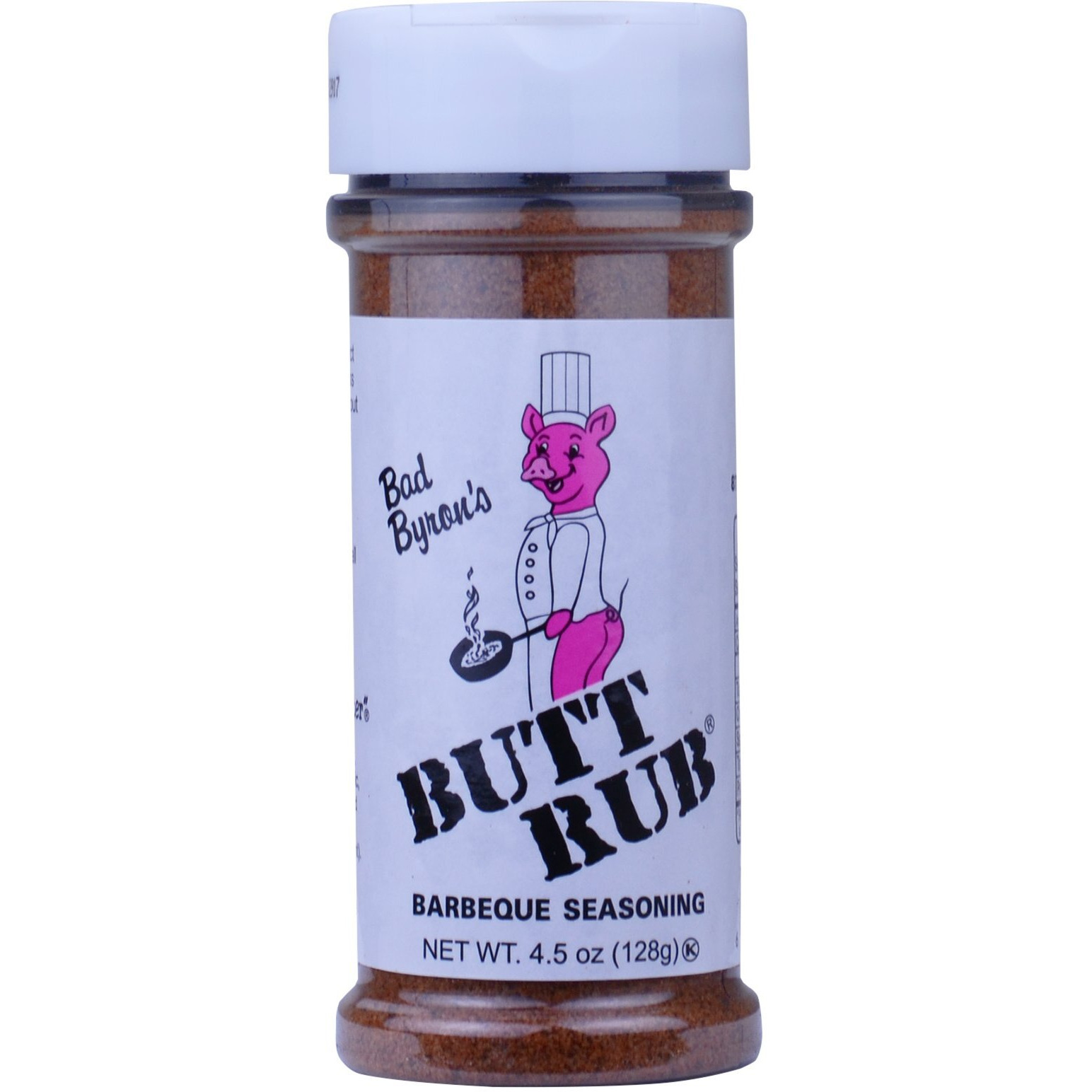 Bad Byrons Butt Rub Barbecue Seasoning 4.5 Ounce - Pack 2