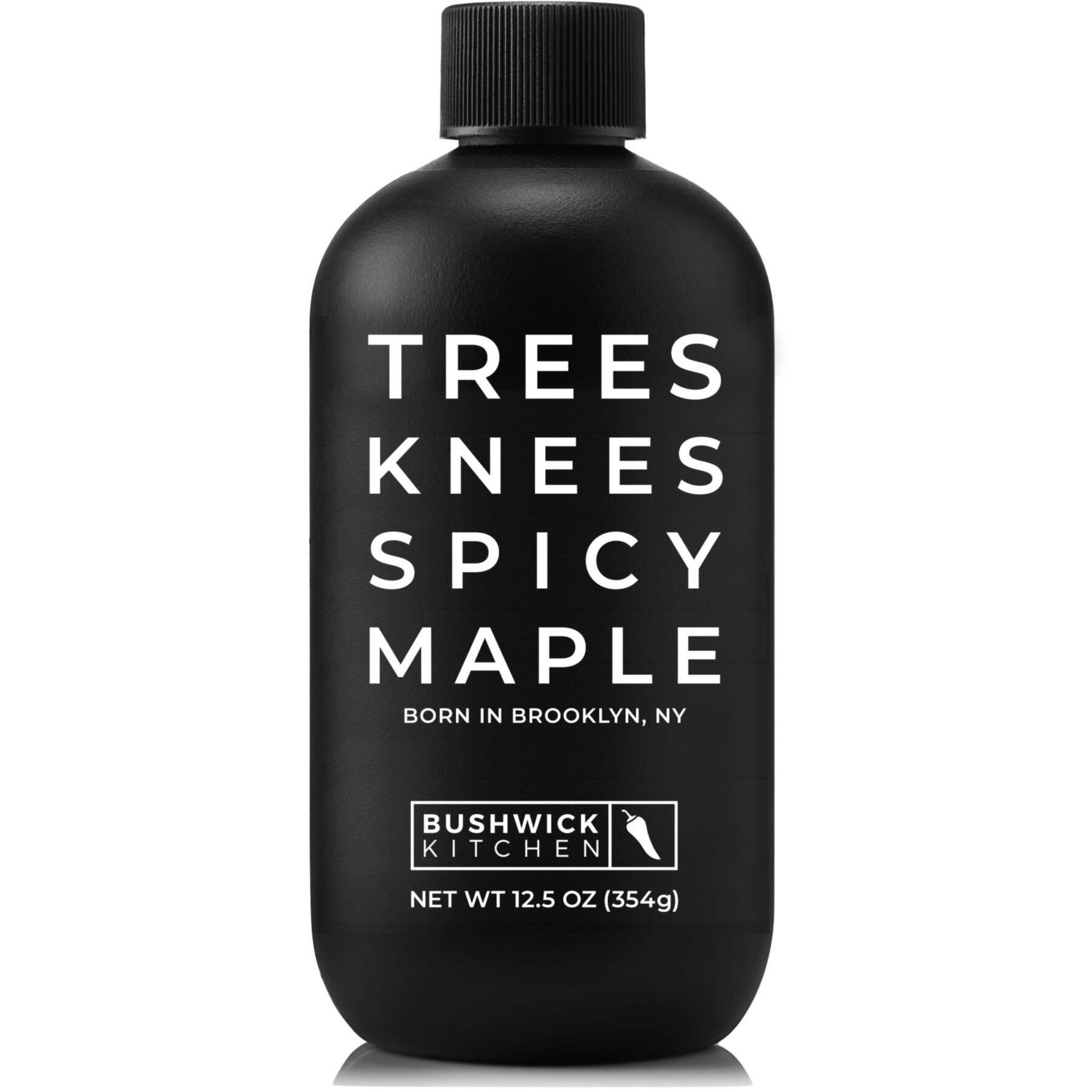 Trees Knees Spicy Maple, Organic Maple Syrup Infused With Habanero Peppers | 11.5 Ounce Bottle | Vegan, Gluten Free, Paleo-Friendly, Grade-A Maple Syrup | Foodie Gifts, Spicy Food Gifts, Cocktail Gift