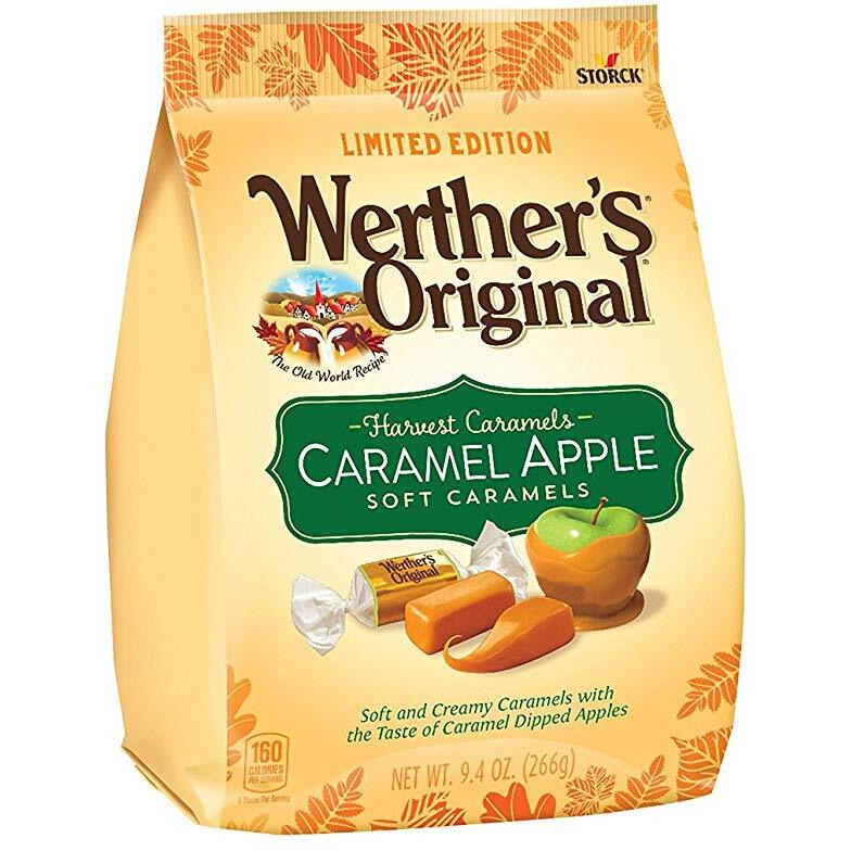 Storck Werthers Original Limited Edition Harvest Apple Soft Caramels