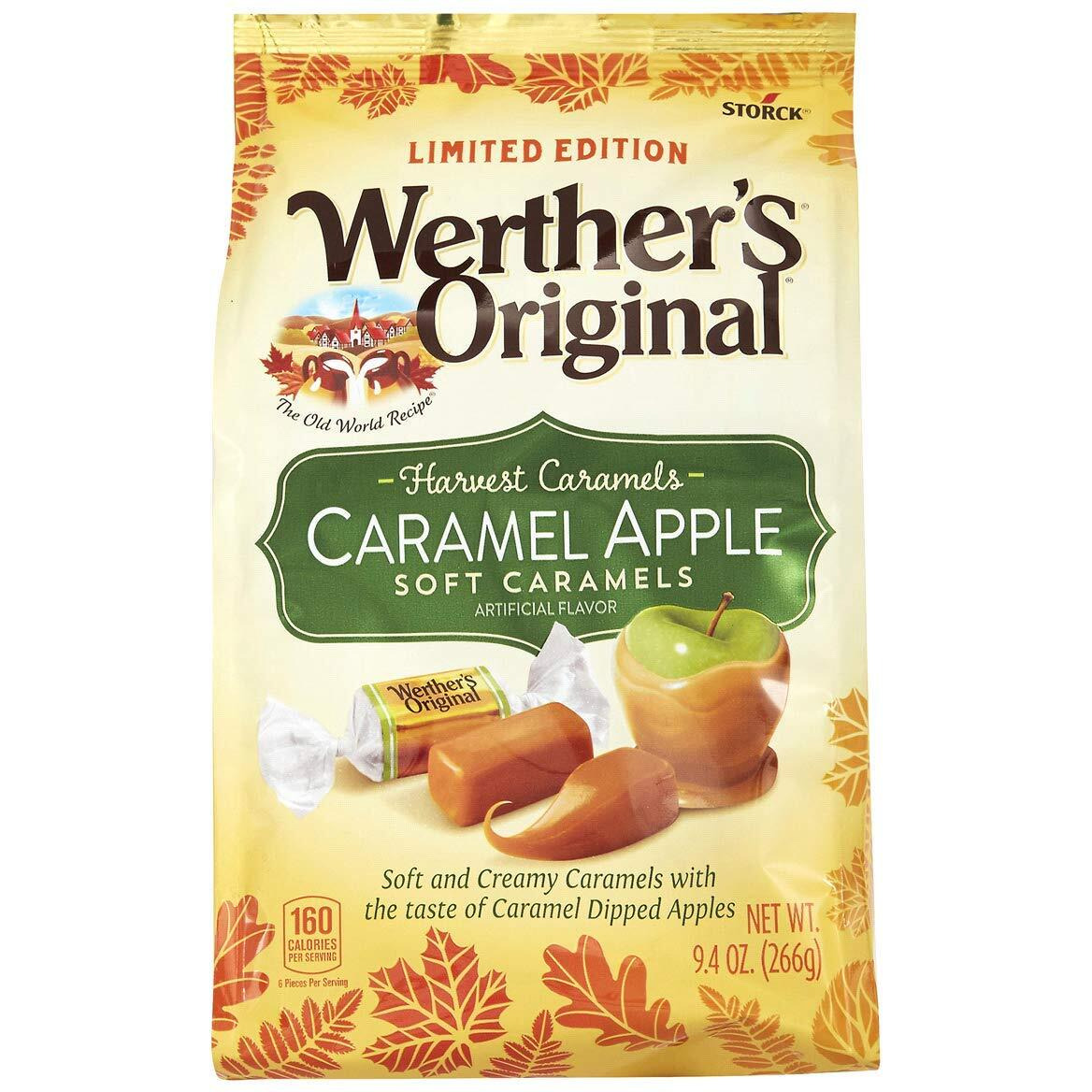 Storck Werthers Original Limited Edition Harvest Apple Soft Caramels