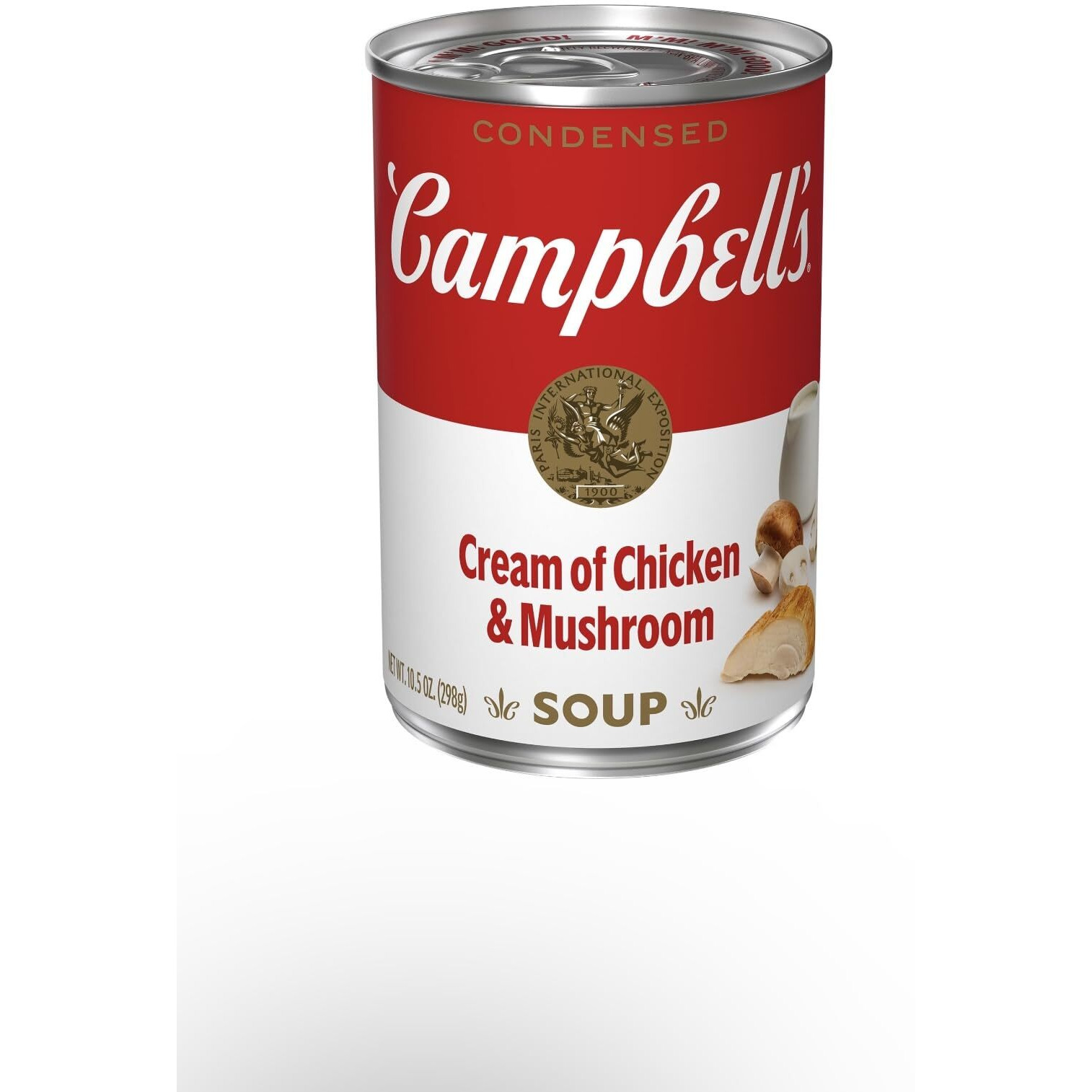 Campbell's Condensed Cream Of Chicken & Mushroom Soup 10.75 Oz (Pack Of 12)