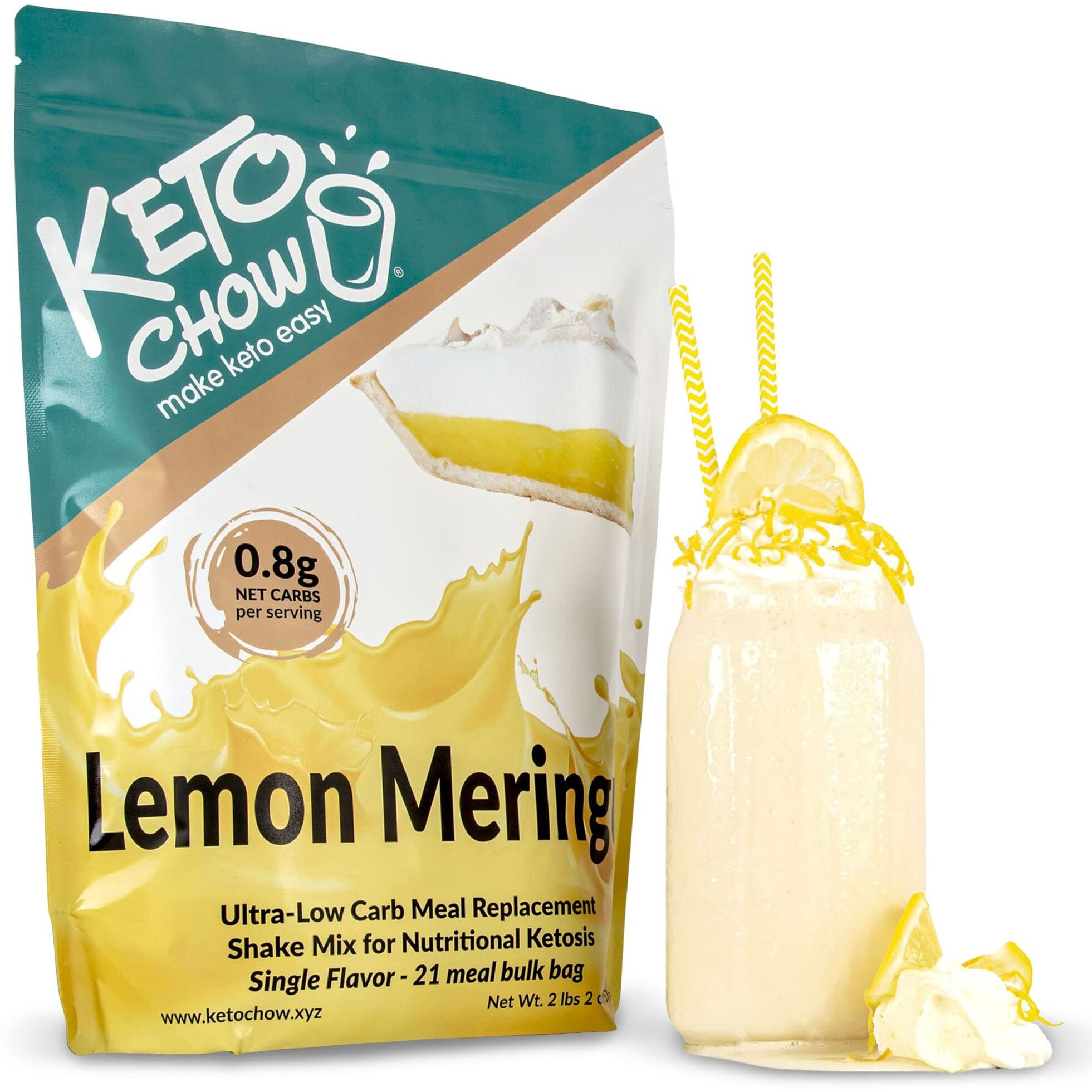 Keto Chow Lemon Meringue - 21 Meal Bag